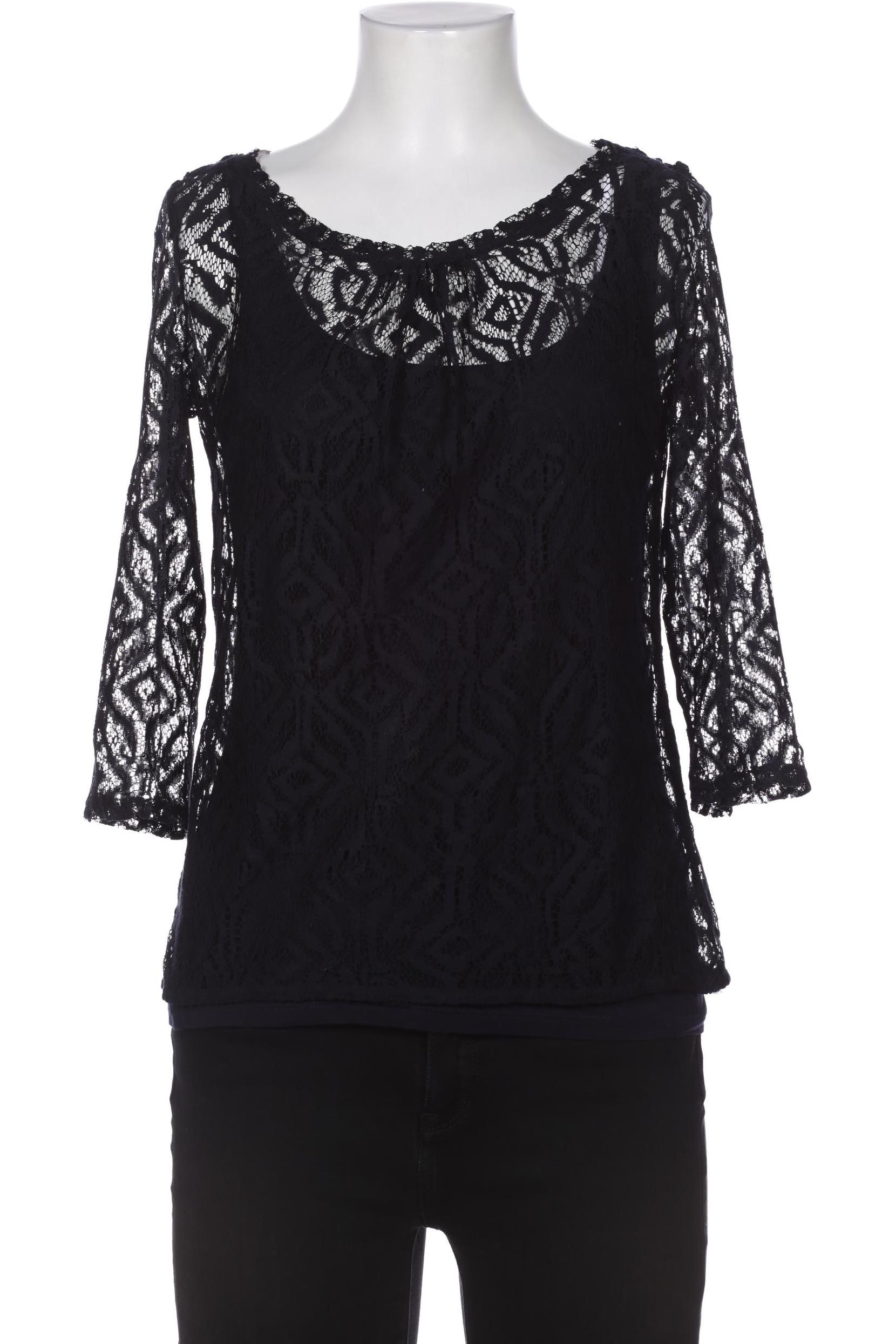 

Comma Damen Bluse, marineblau, Gr. 34