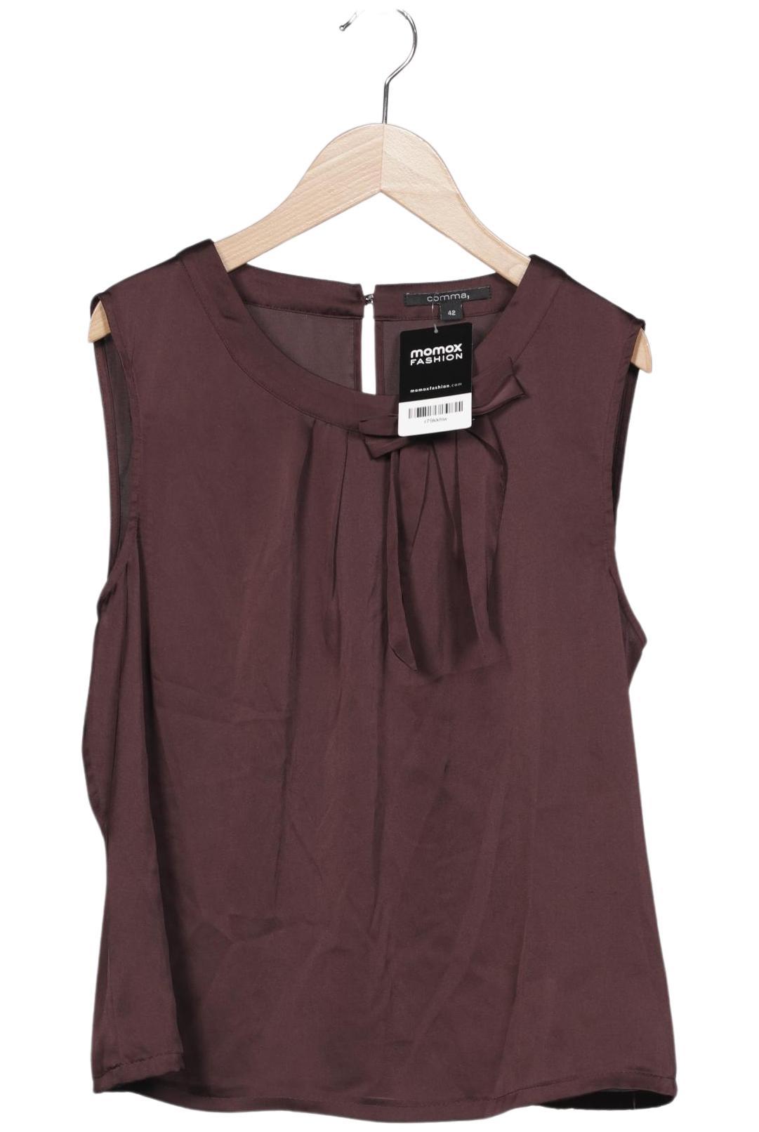 

Comma Damen Bluse, bordeaux, Gr. 42