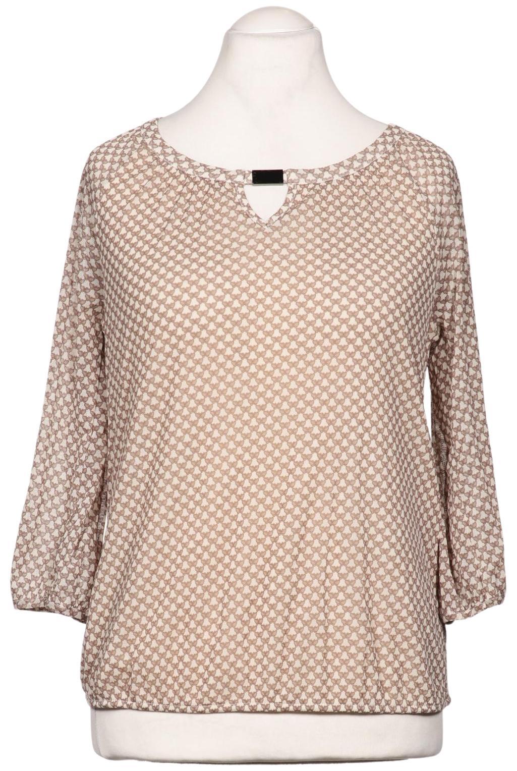 

Comma Damen Bluse, beige, Gr. 42