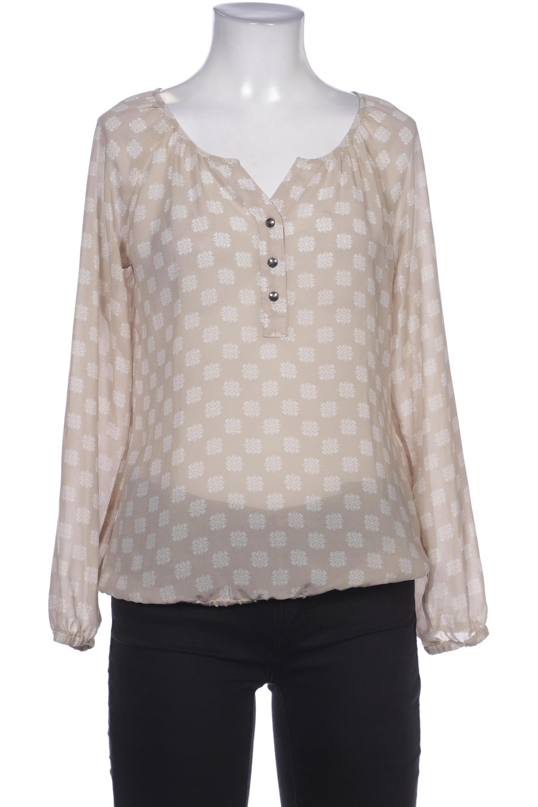 

Comma Damen Bluse, beige, Gr. 34