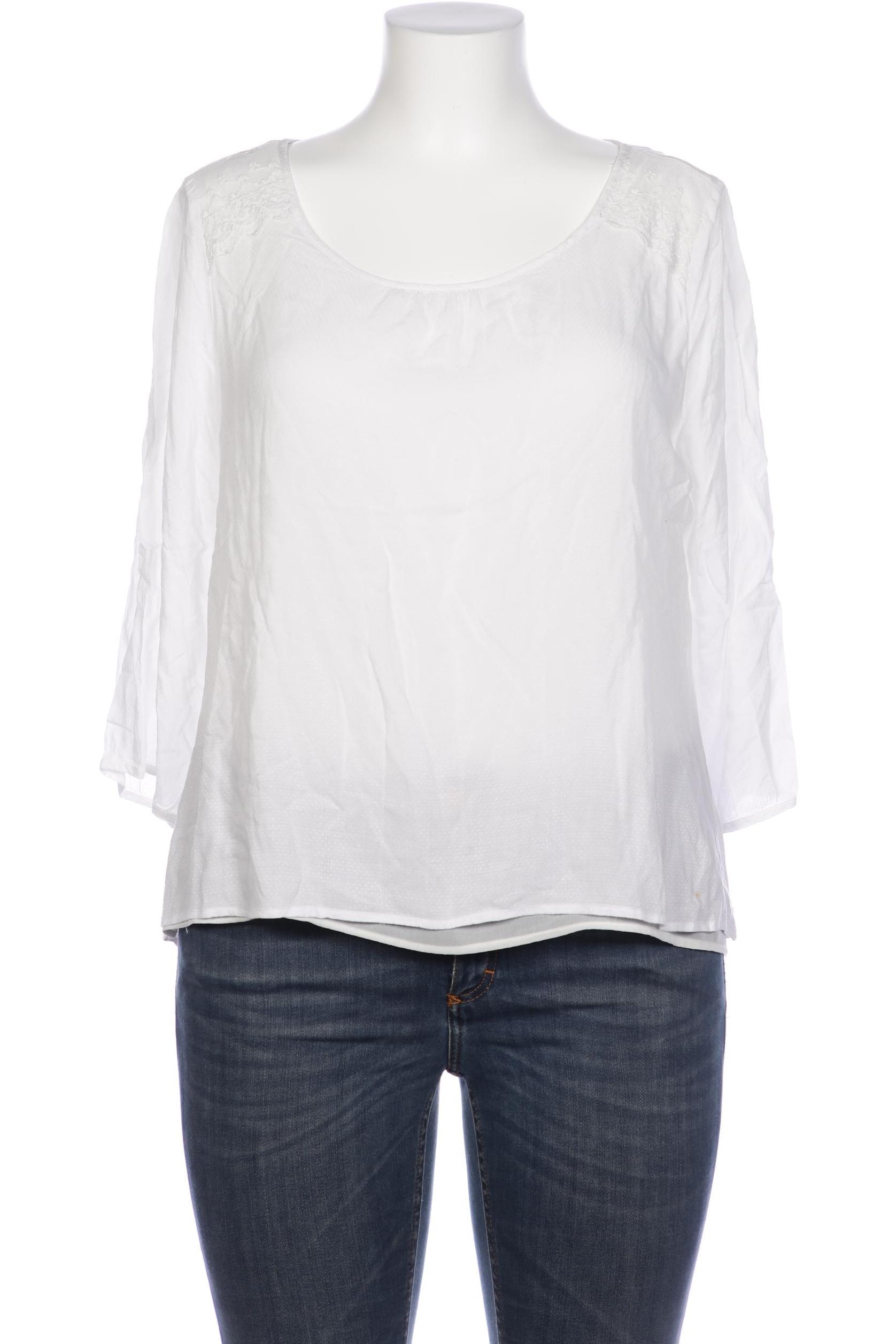 

Comma Damen Bluse, weiß, Gr. 42