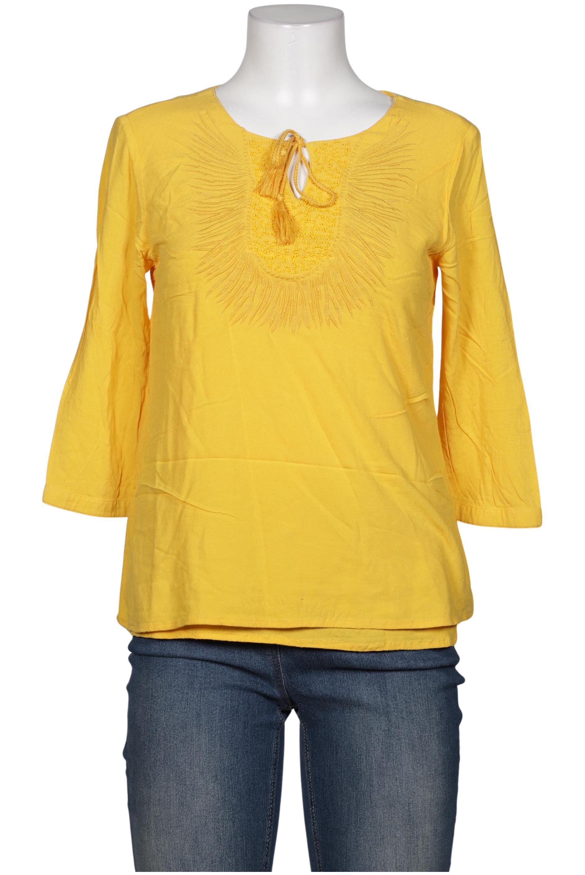 

Comma Damen Bluse, gelb, Gr. 38