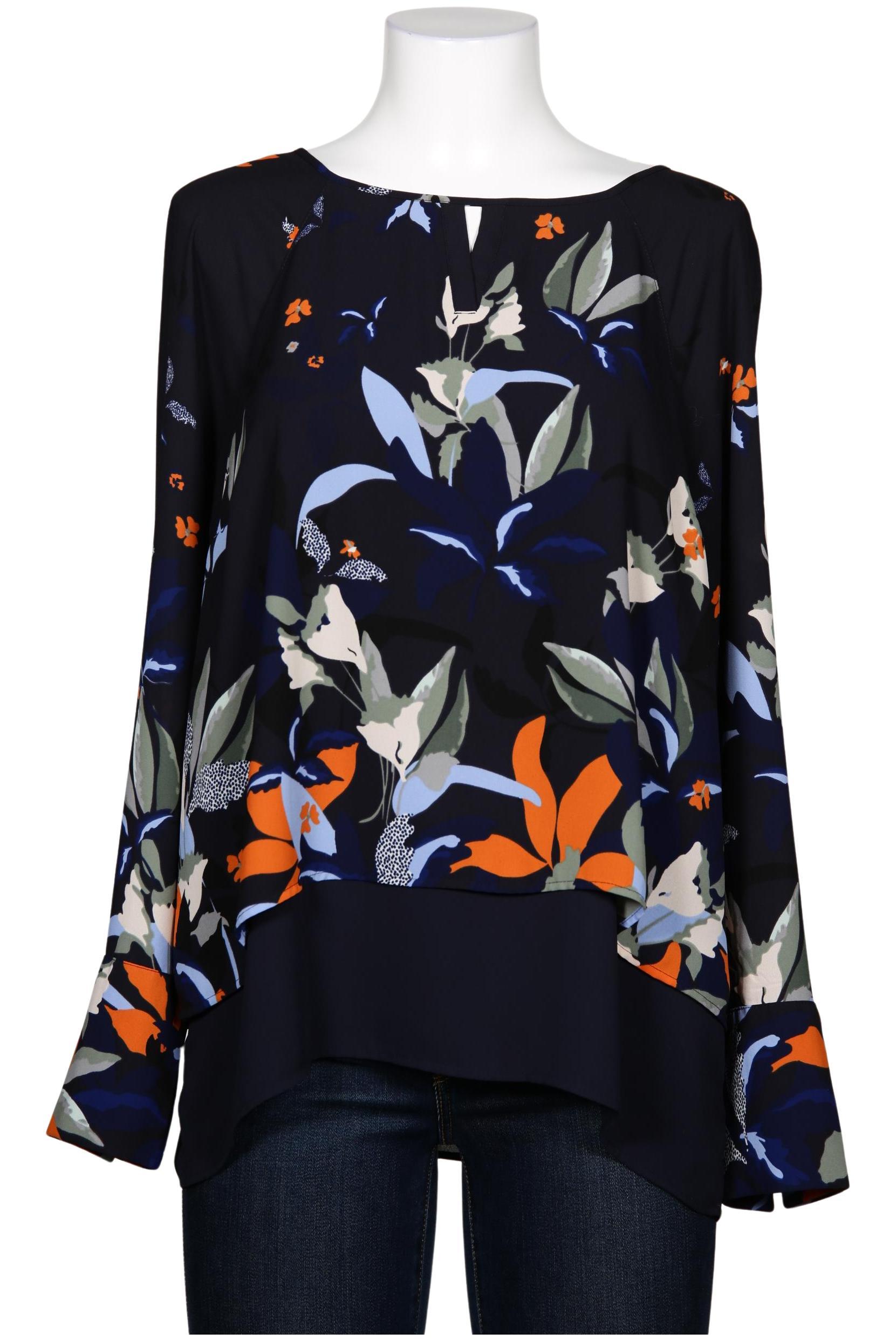 

Comma Damen Bluse, marineblau, Gr. 42