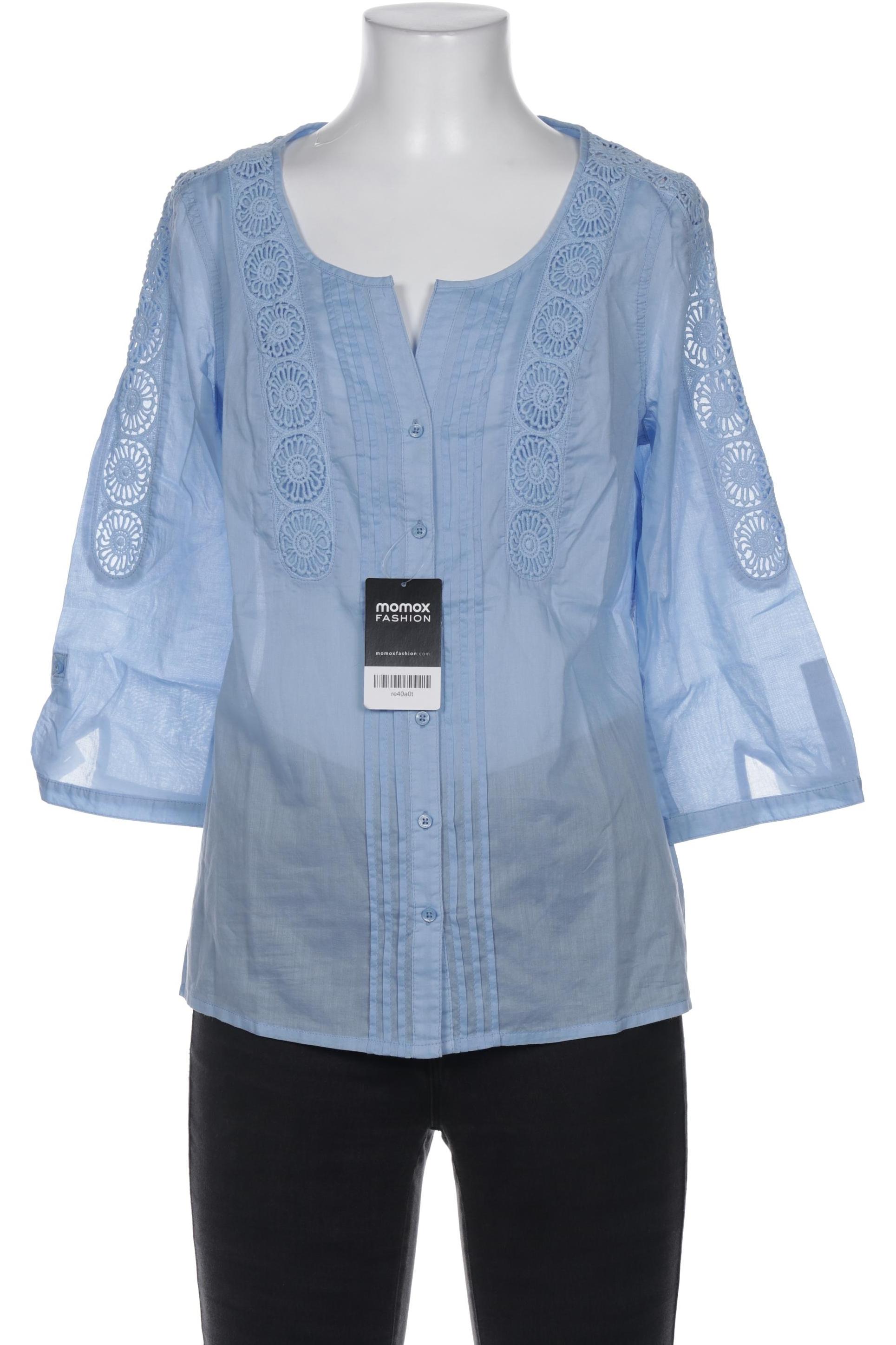

Comma Damen Bluse, blau, Gr. 38