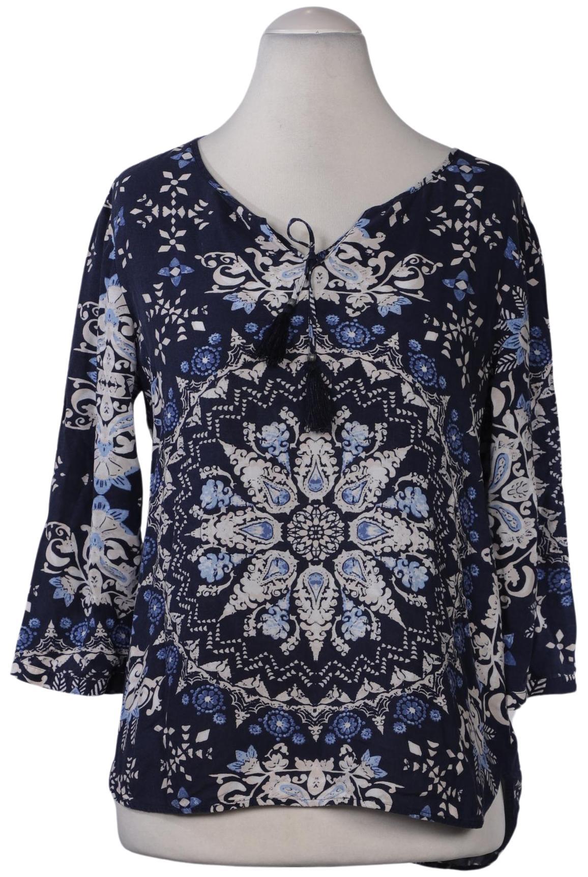 

Comma Damen Bluse, marineblau, Gr. 36