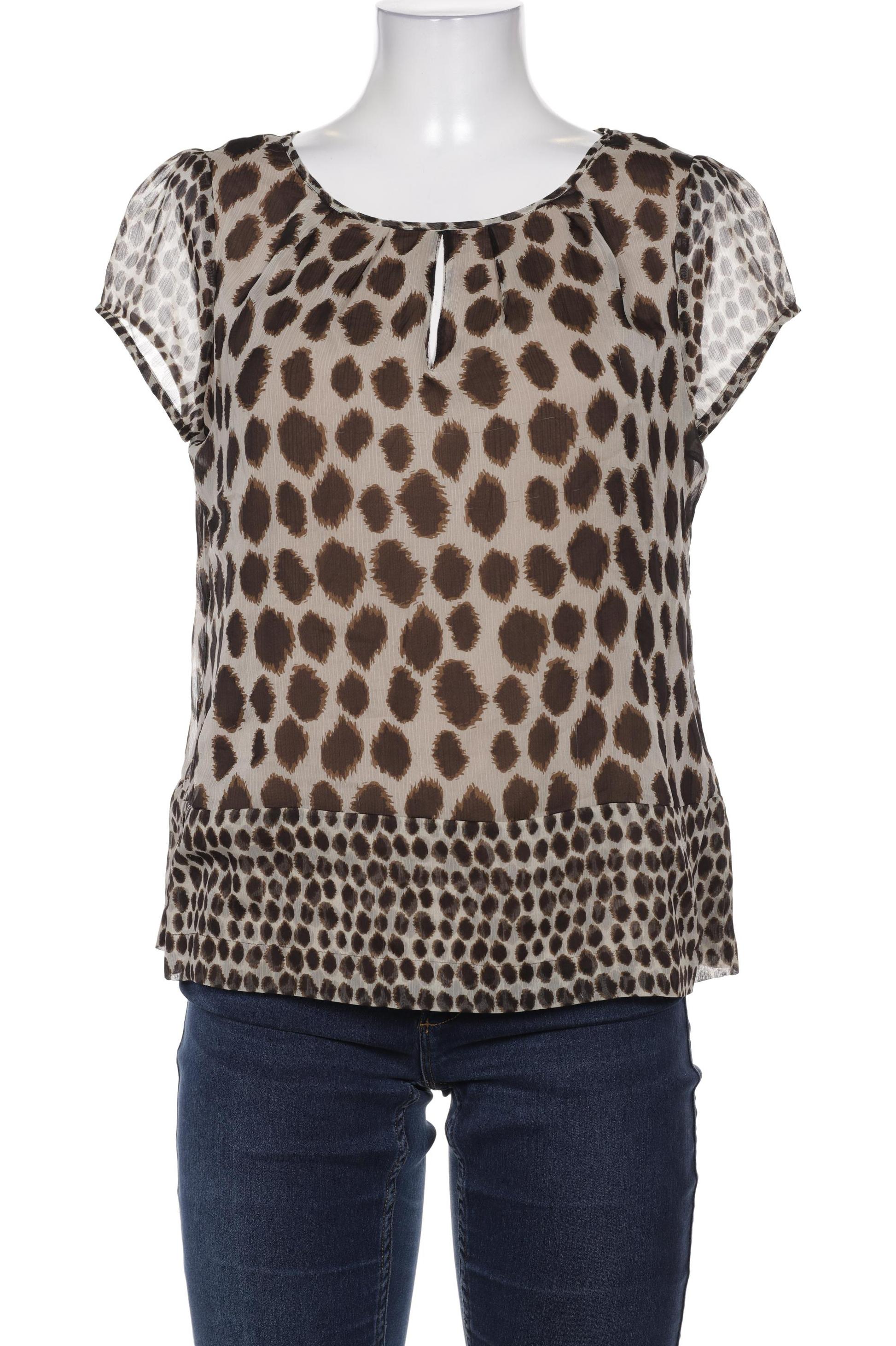 

Comma Damen Bluse, braun, Gr. 40