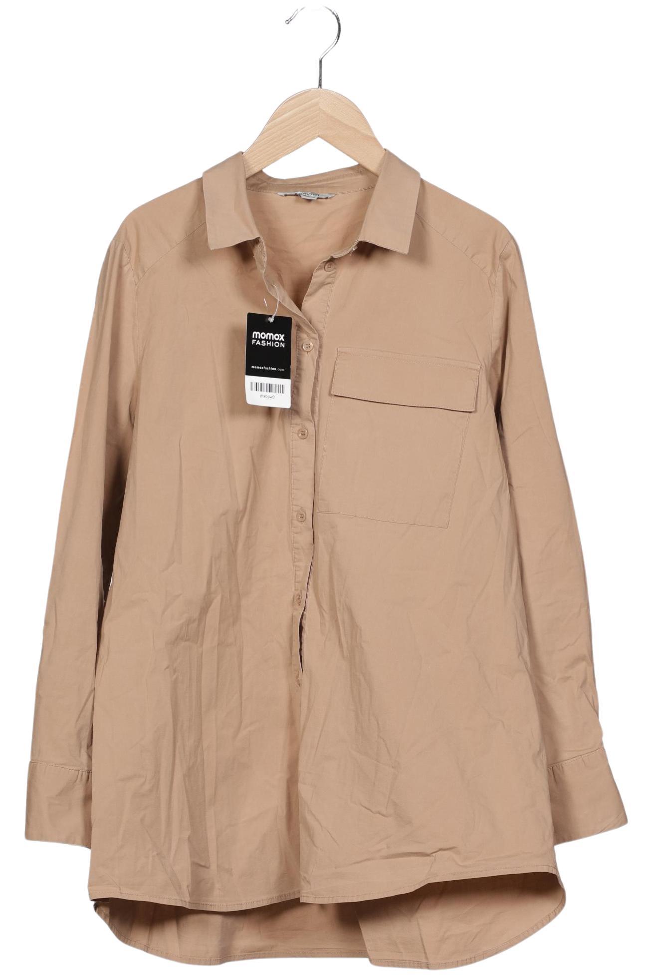 

Comma Damen Bluse, beige, Gr. 38