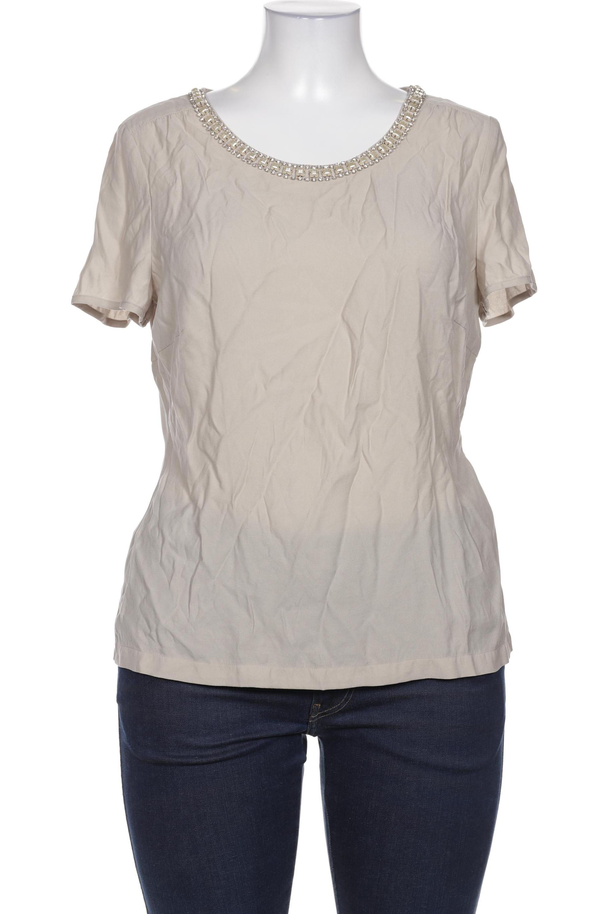 

Comma Damen Bluse, beige, Gr. 42