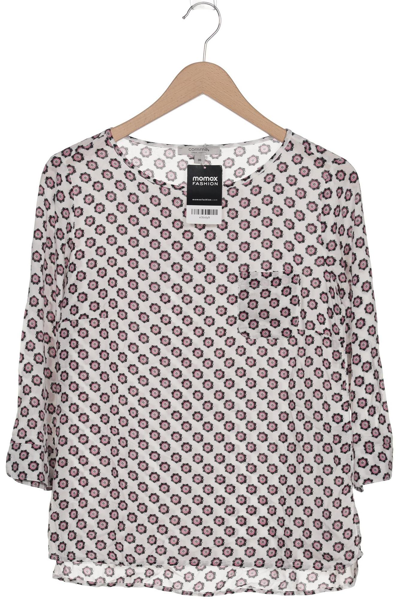 

Comma Damen Bluse, weiß, Gr. 36