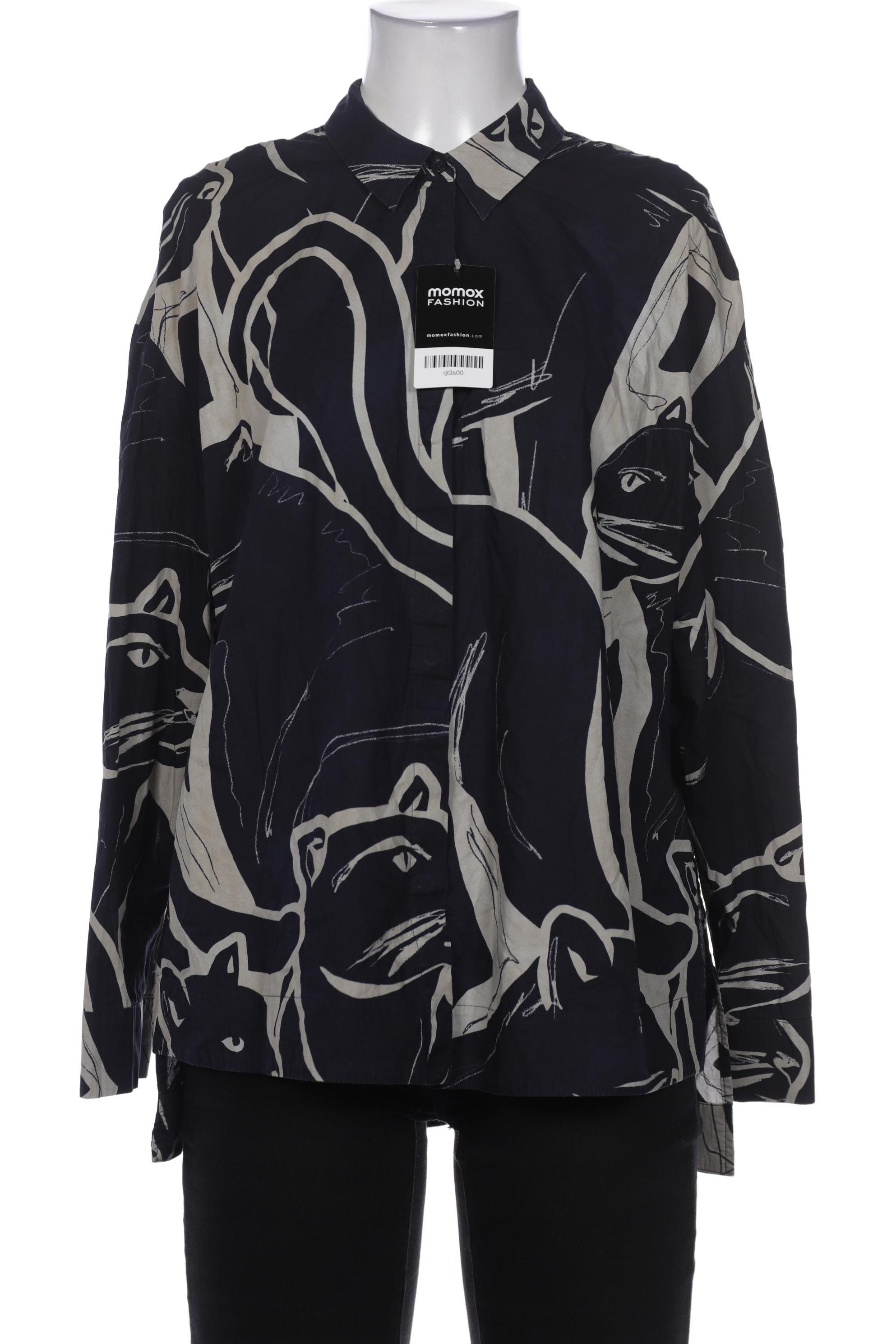 

Comma Damen Bluse, marineblau, Gr. 36