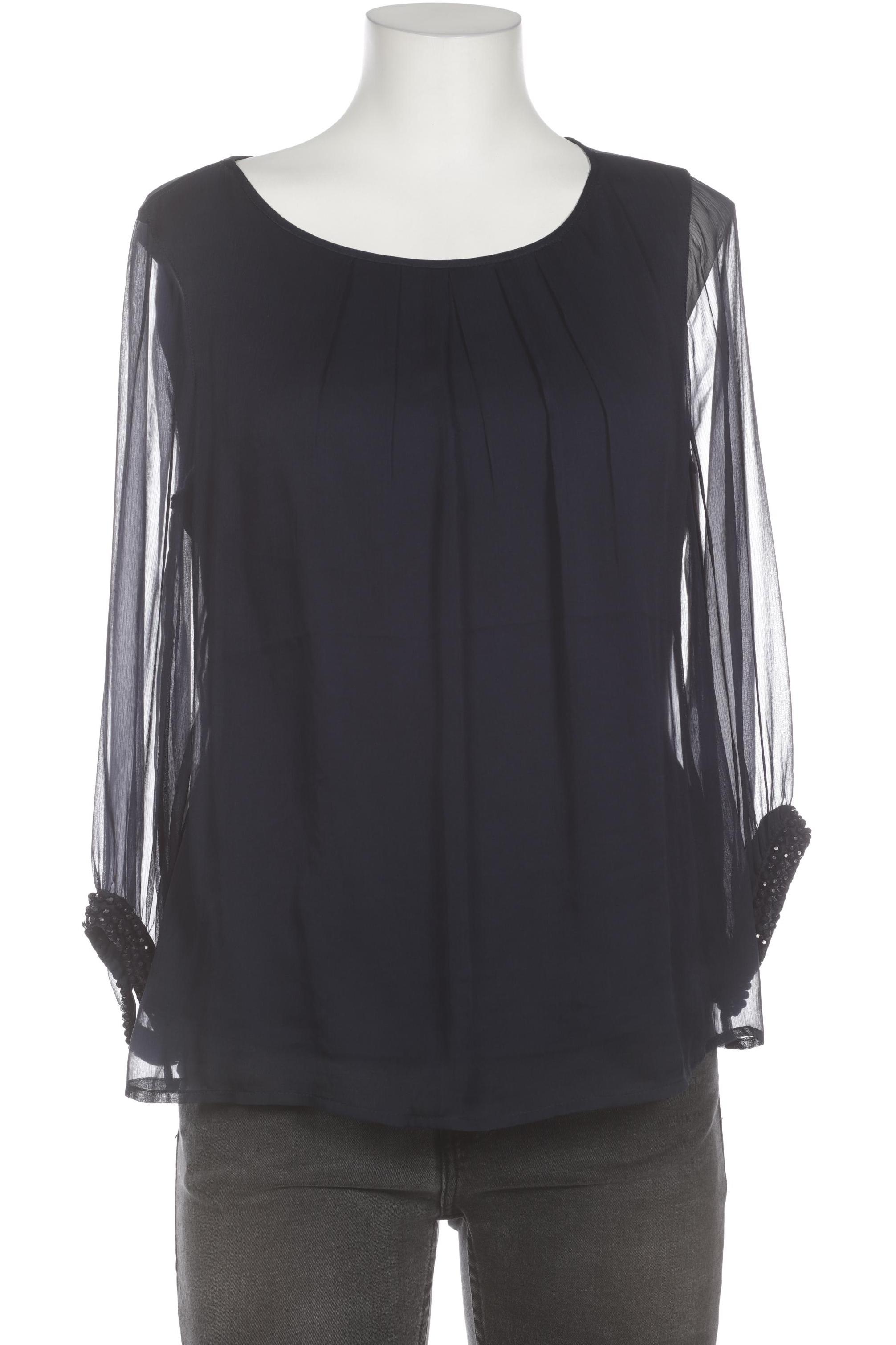 

Comma Damen Bluse, marineblau, Gr. 40