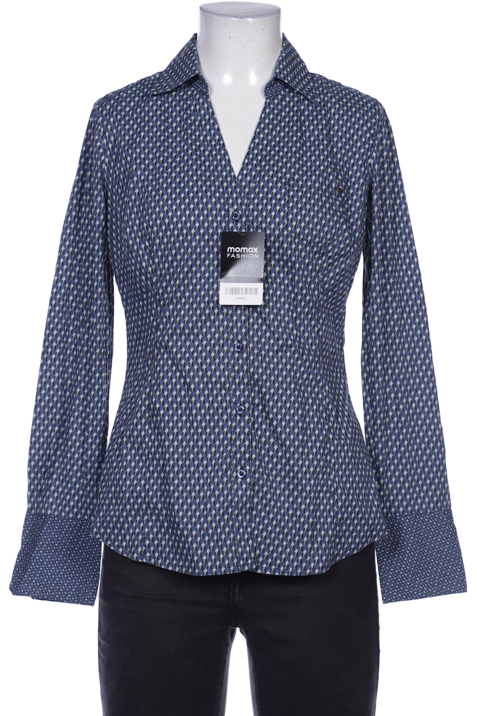 

Comma Damen Bluse, blau, Gr. 34