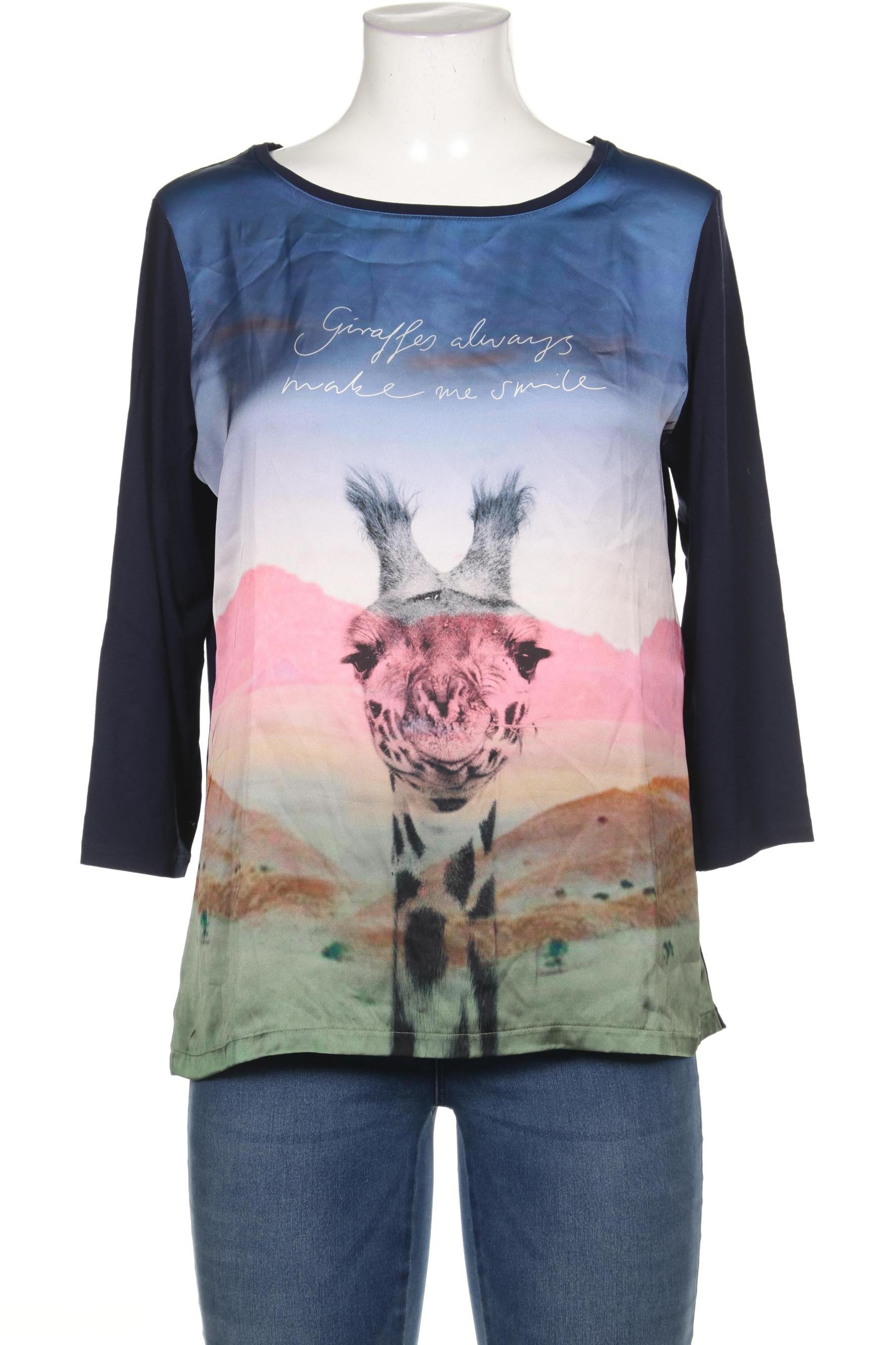 

Comma Damen Bluse, marineblau