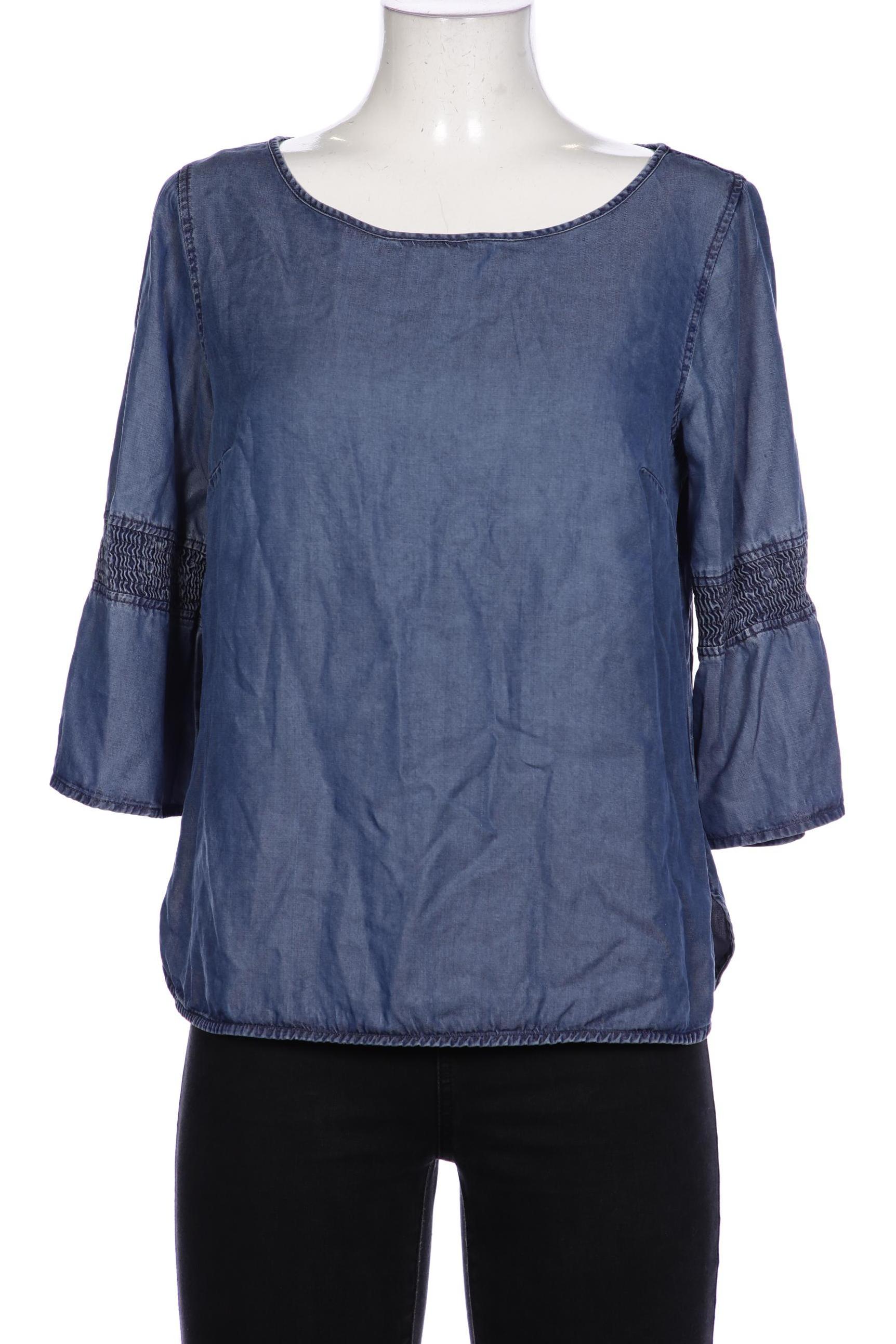 

Comma Damen Bluse, blau, Gr. 40