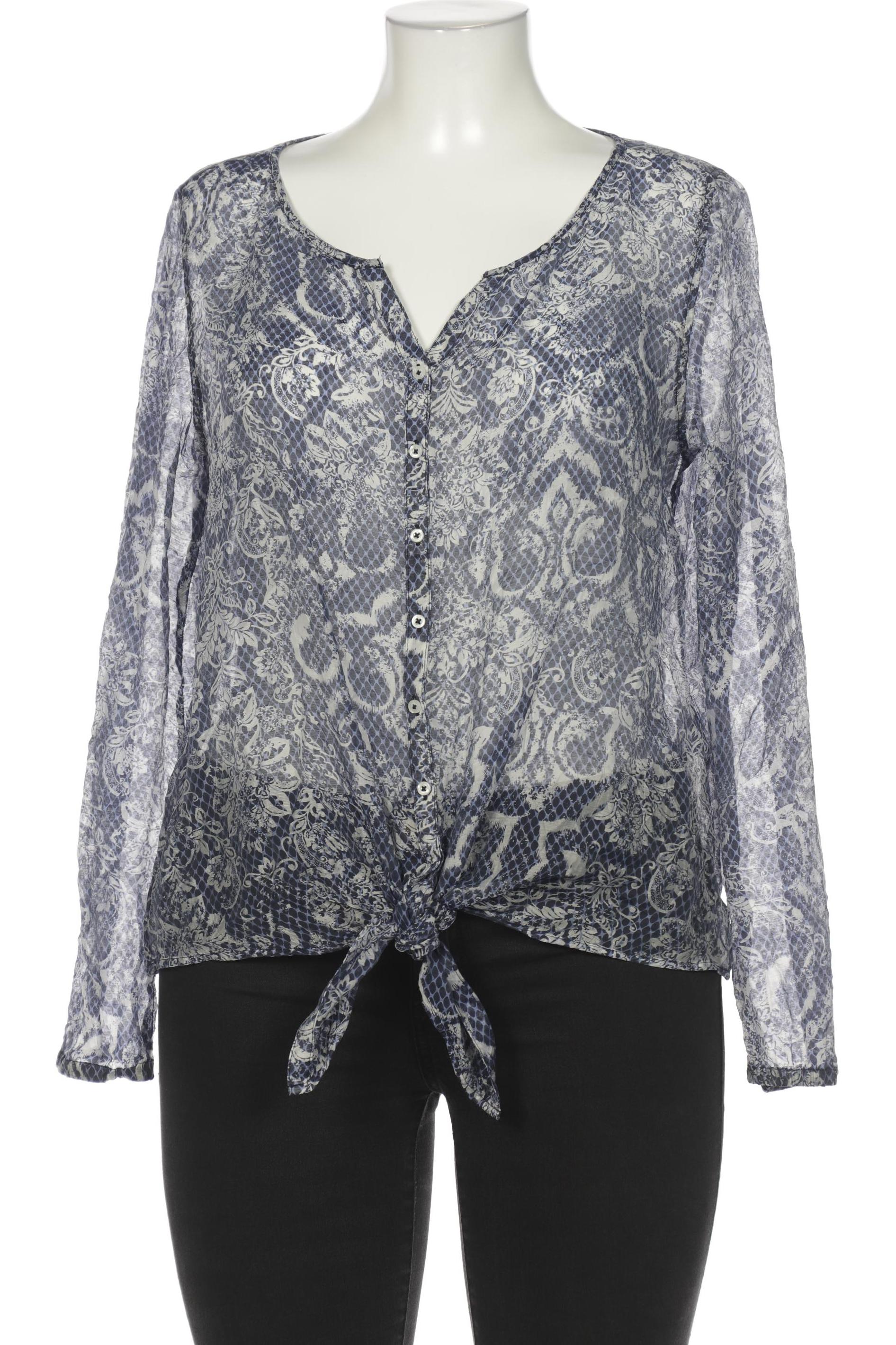 

Comma Damen Bluse, blau, Gr. 42