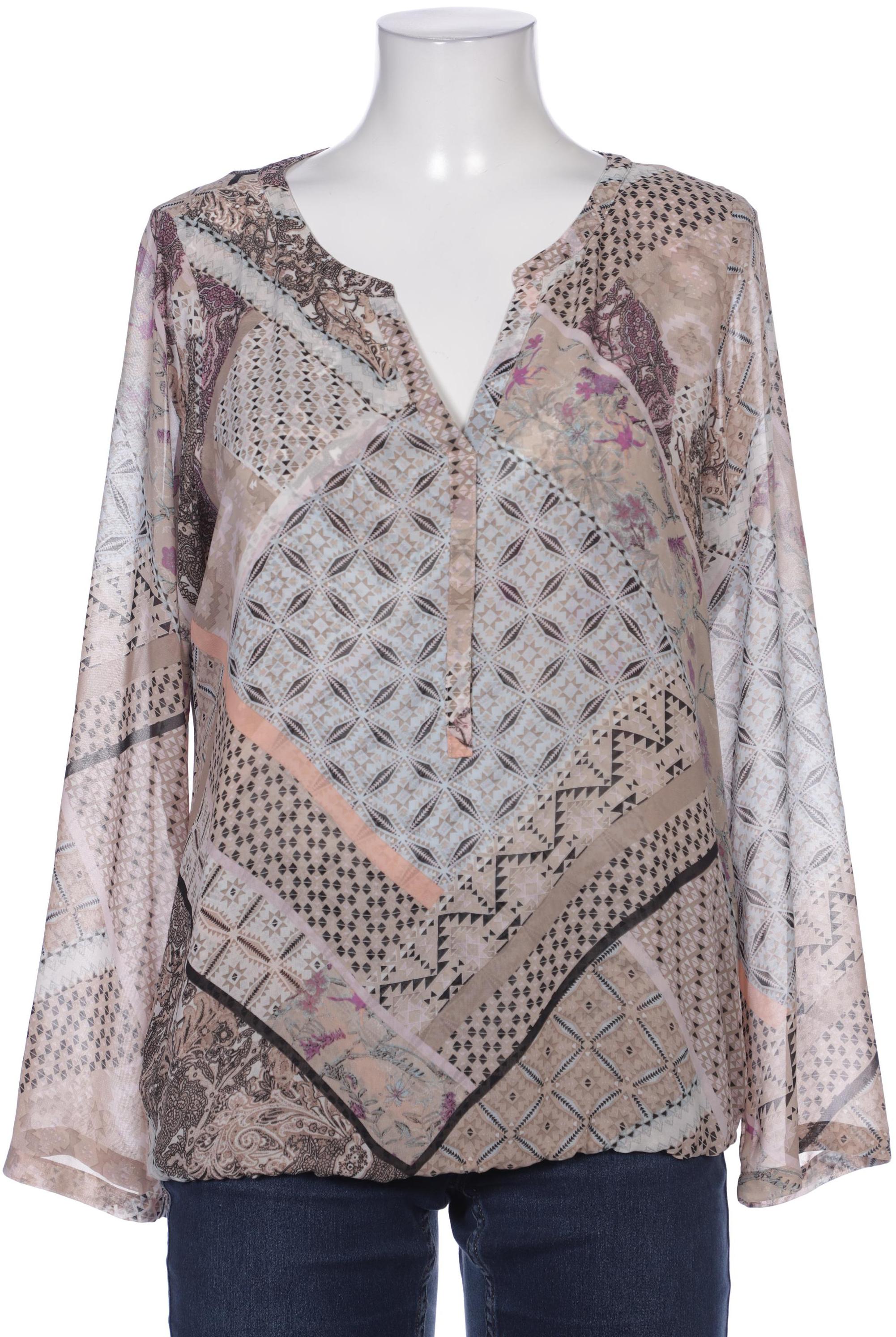 

Comma Damen Bluse, beige, Gr. 40