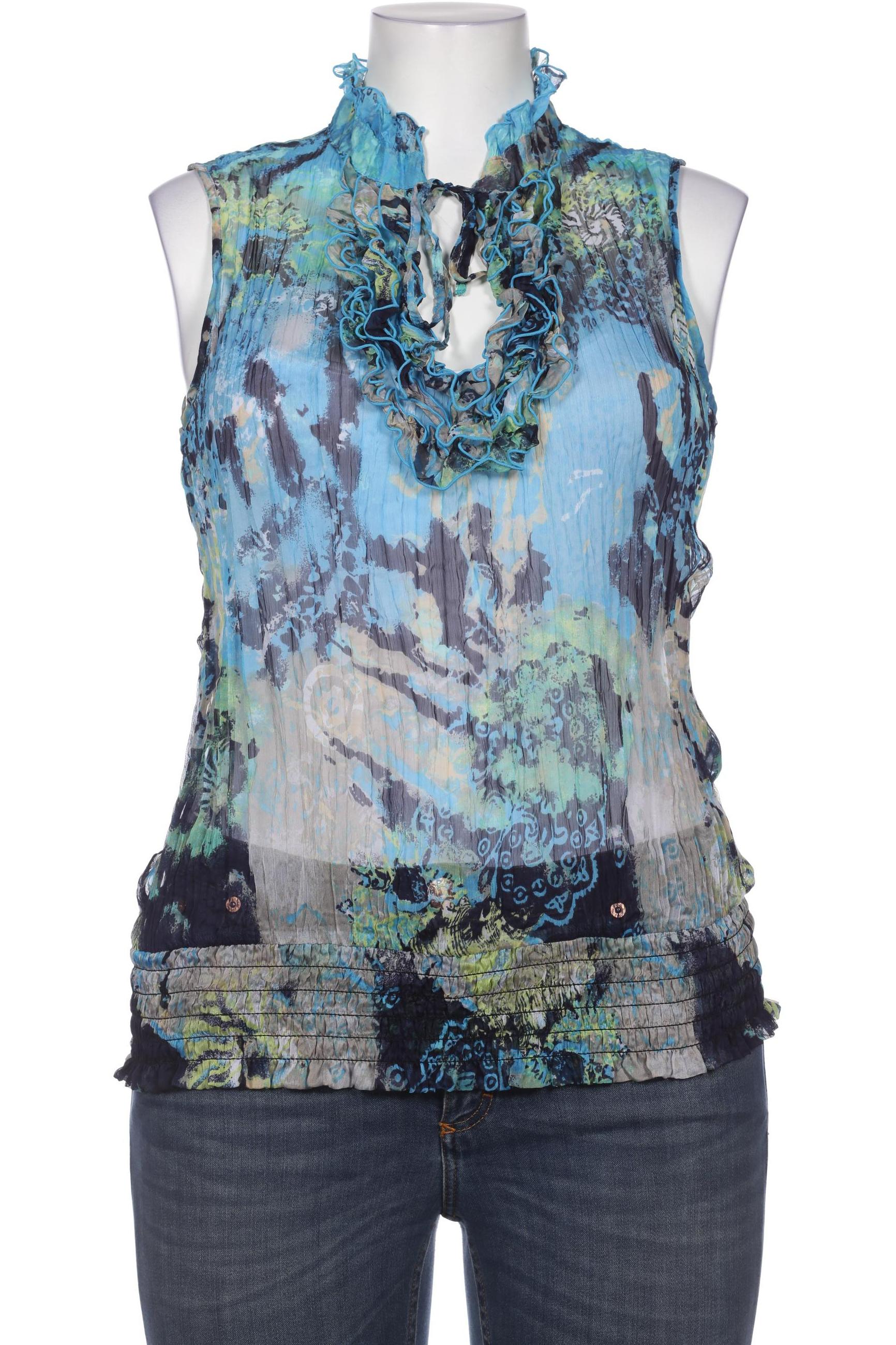 

Comma Damen Bluse, blau, Gr. 42