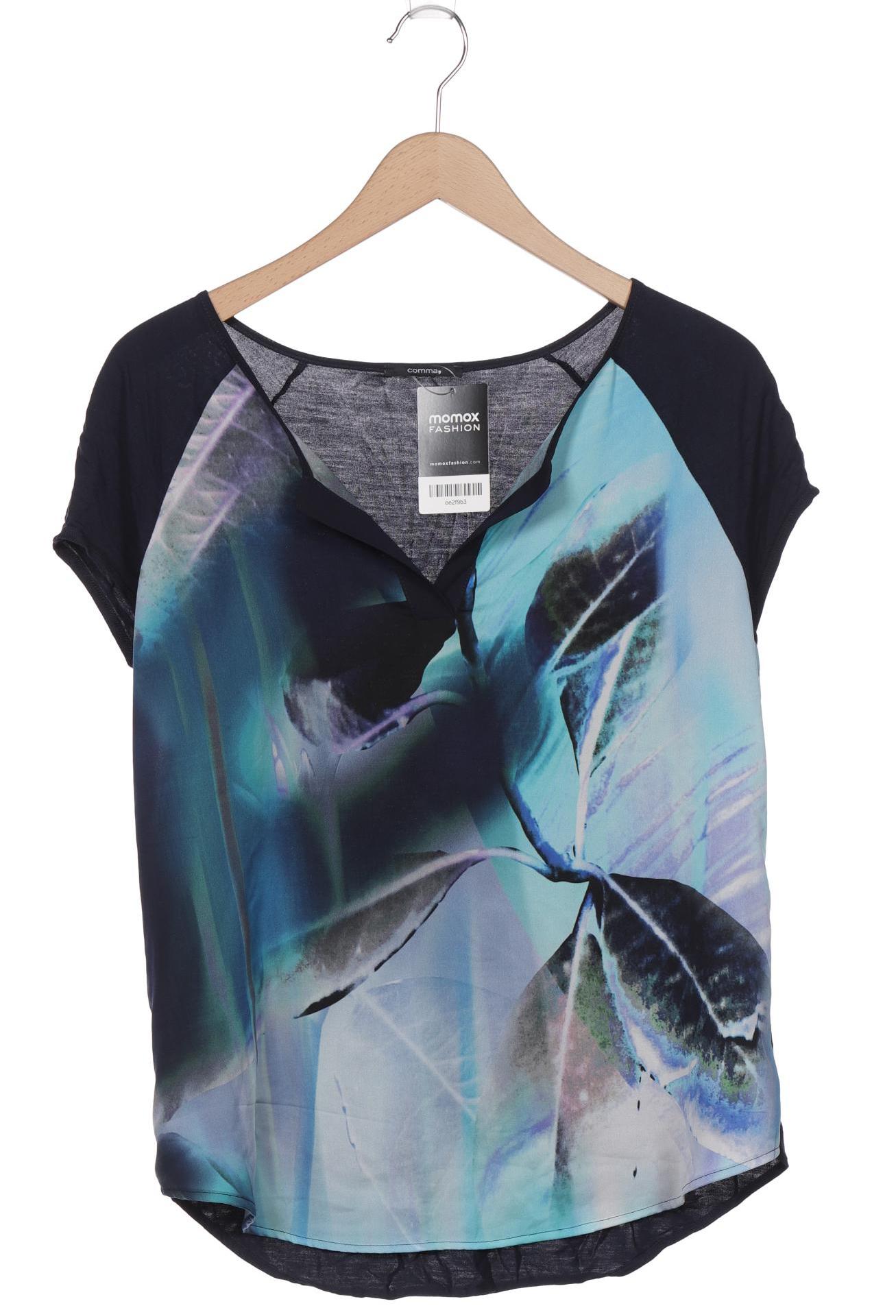 

Comma Damen Bluse, marineblau