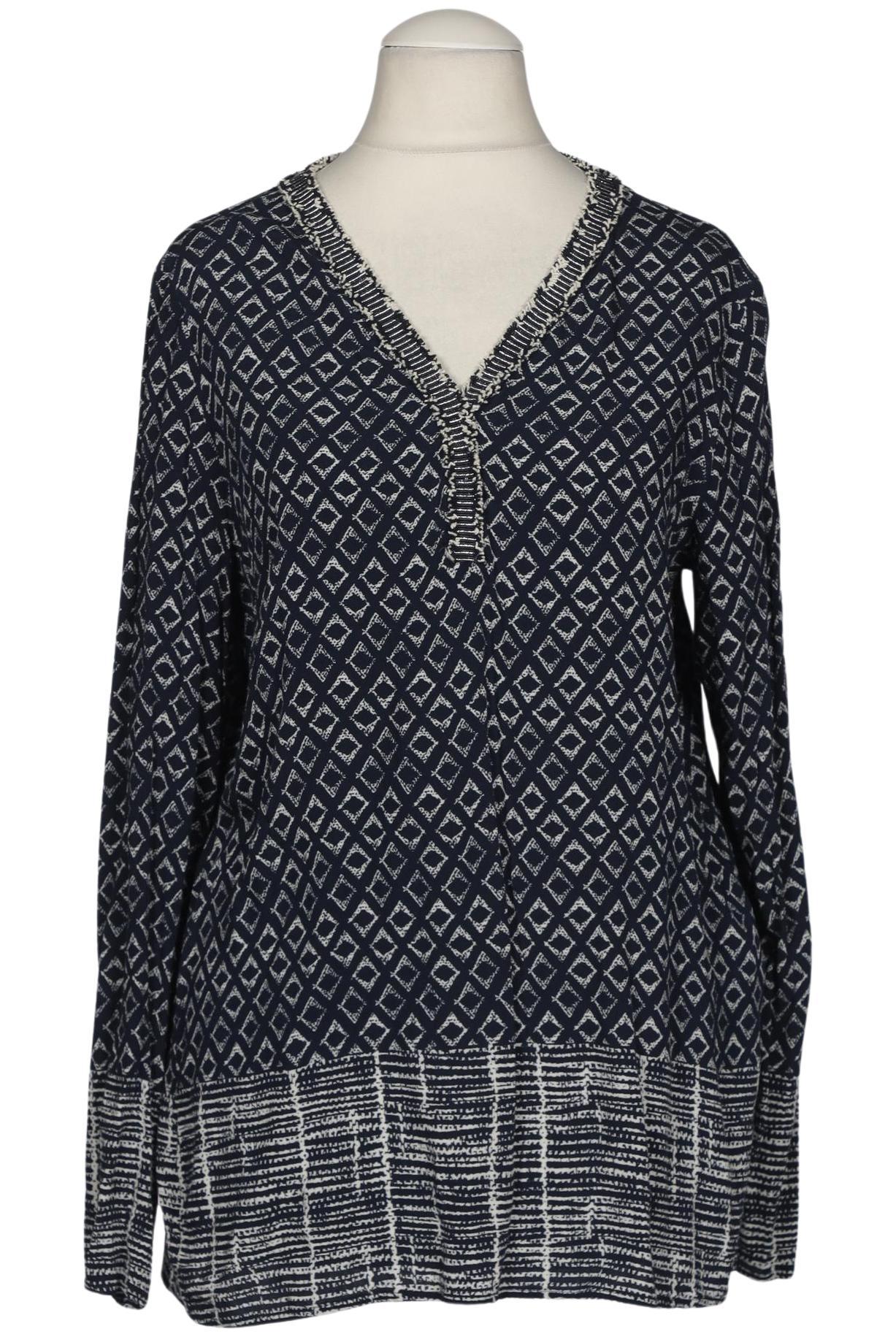 

Comma Damen Bluse, marineblau, Gr. 34
