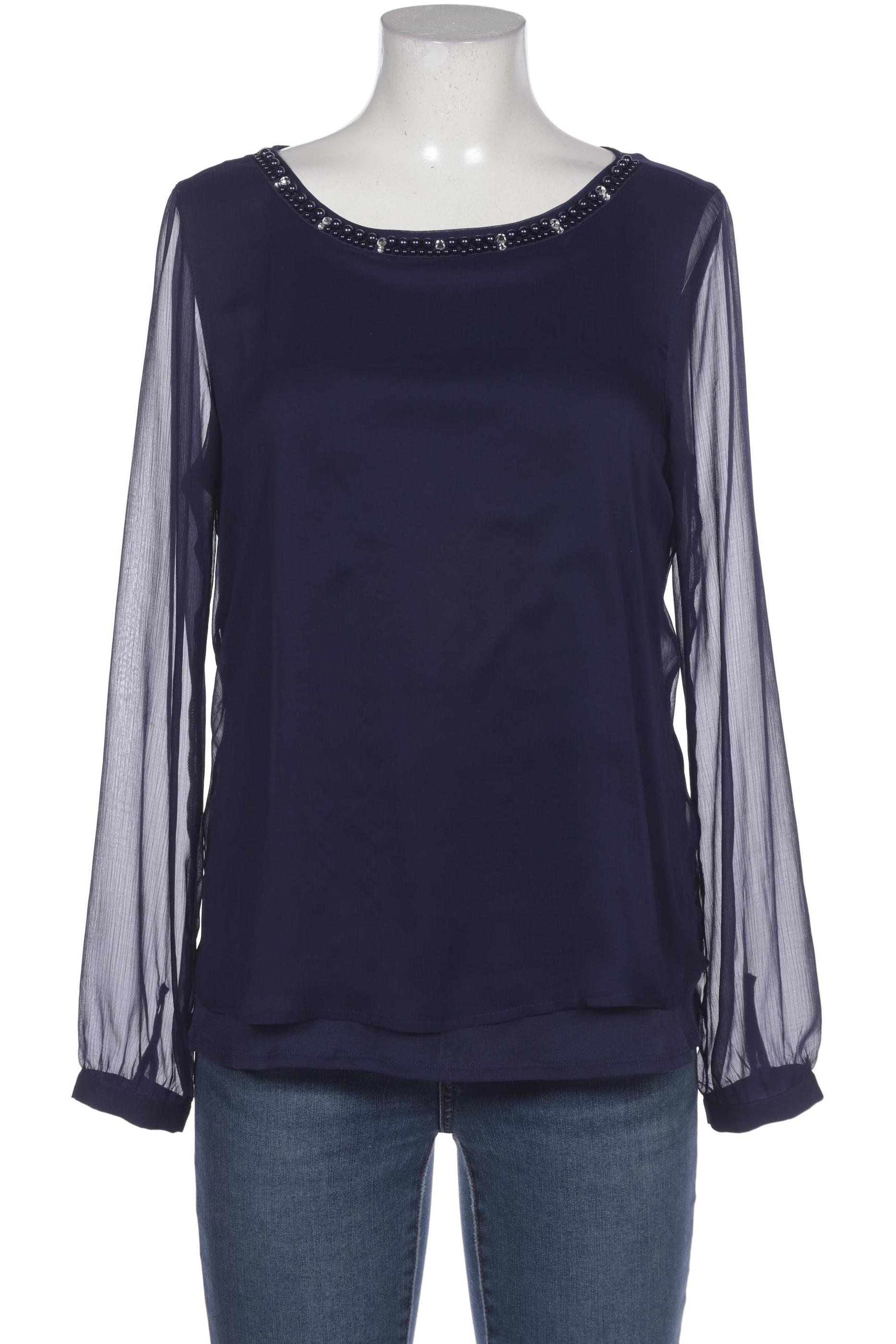 

Comma Damen Bluse, blau
