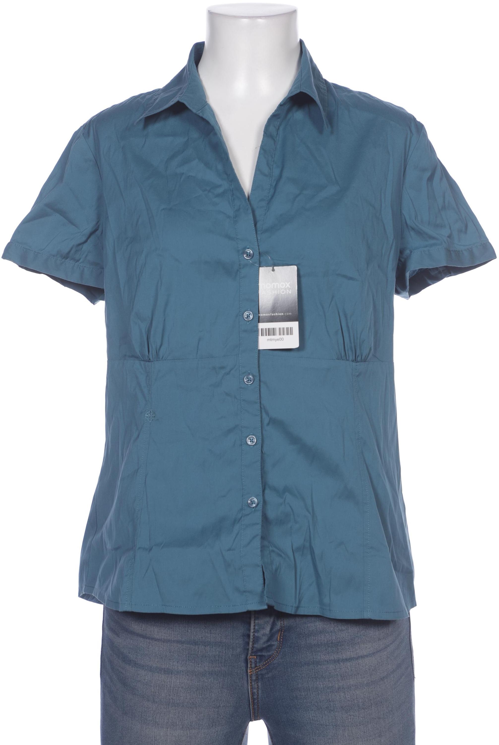 

Comma Damen Bluse, türkis, Gr. 40