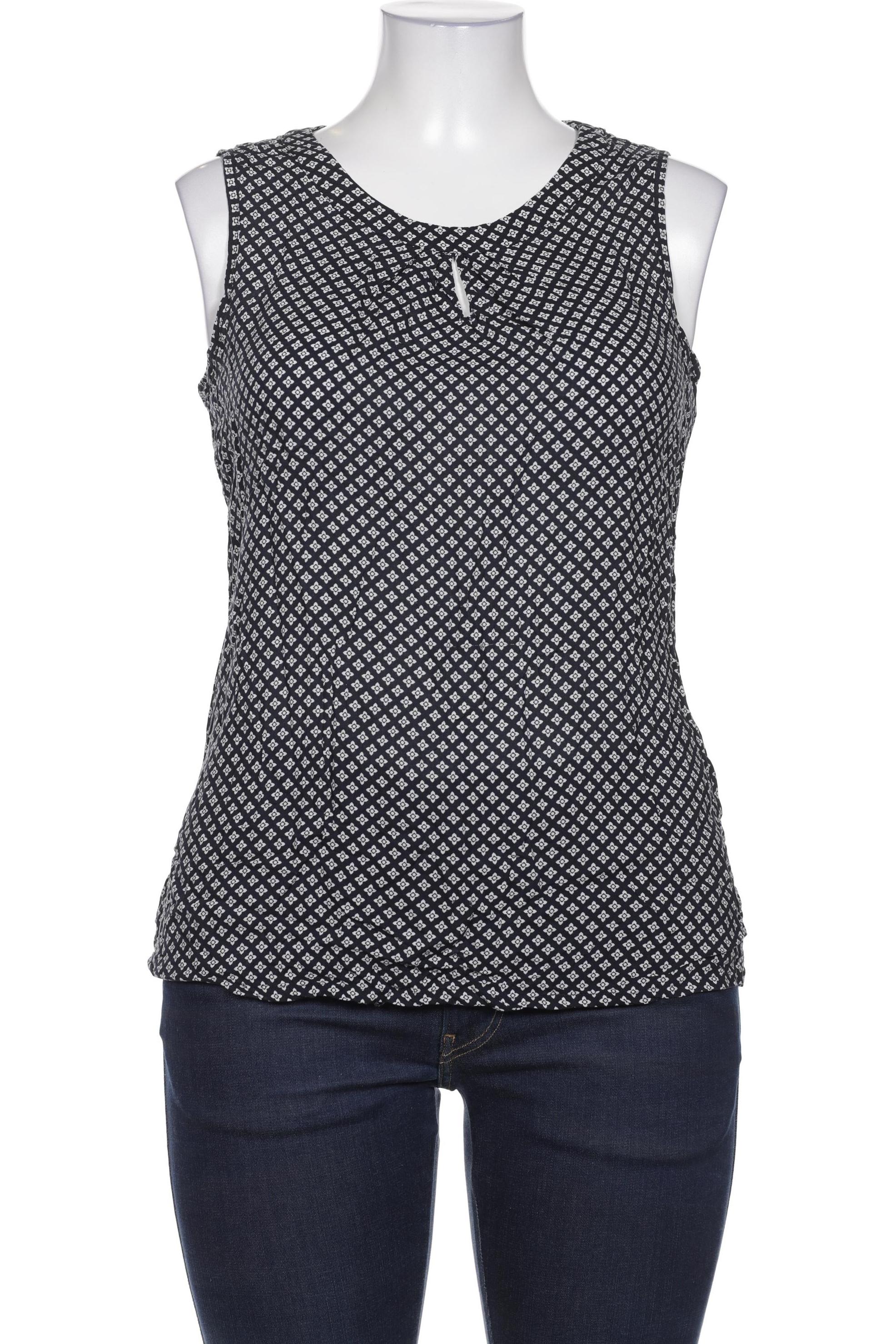 

Comma Damen Bluse, marineblau, Gr. 42