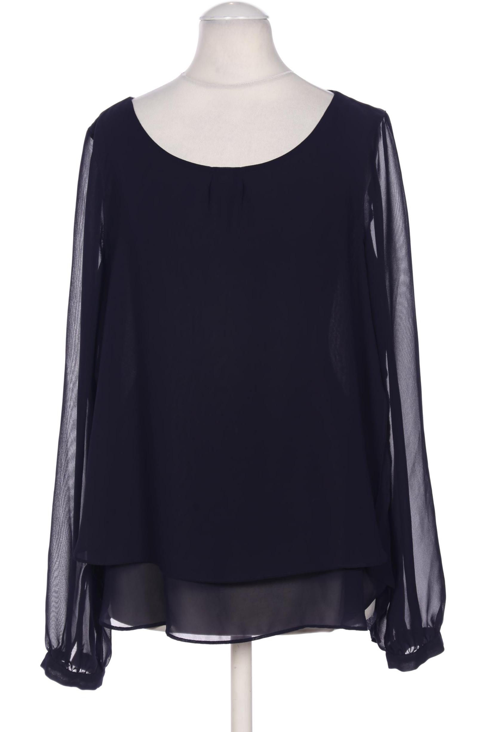 

Comma Damen Bluse, marineblau, Gr. 36