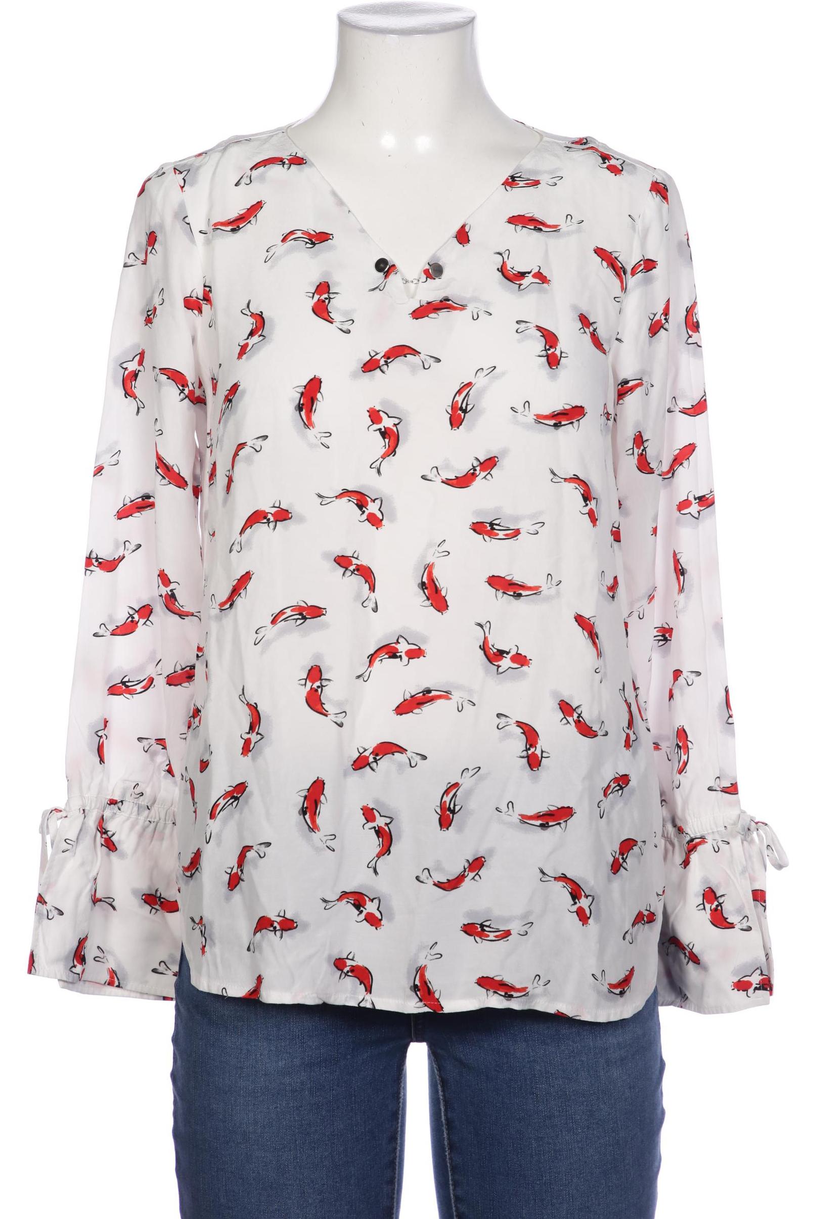 

Comma Damen Bluse, weiß, Gr. 38