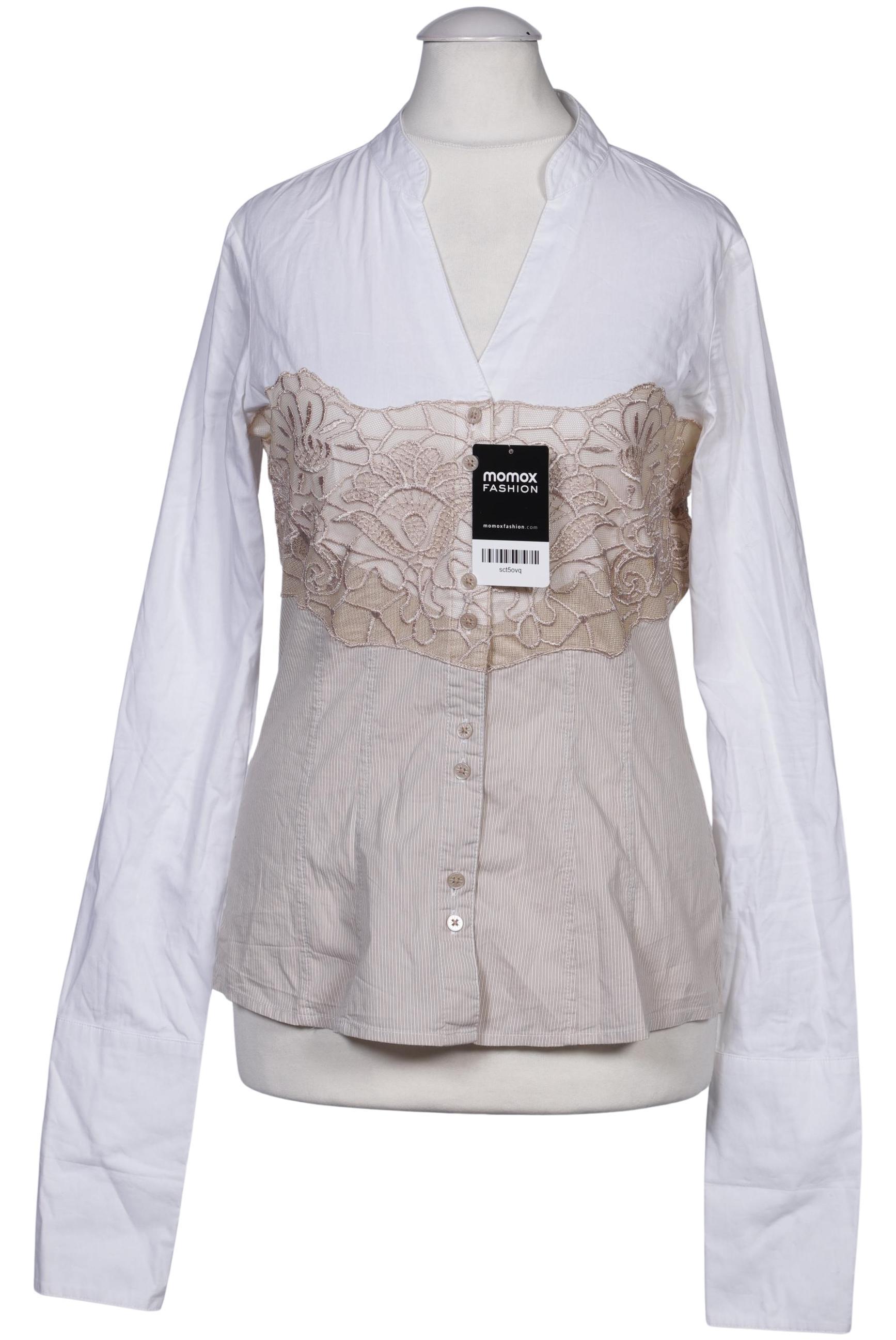 

Comma Damen Bluse, beige, Gr. 34