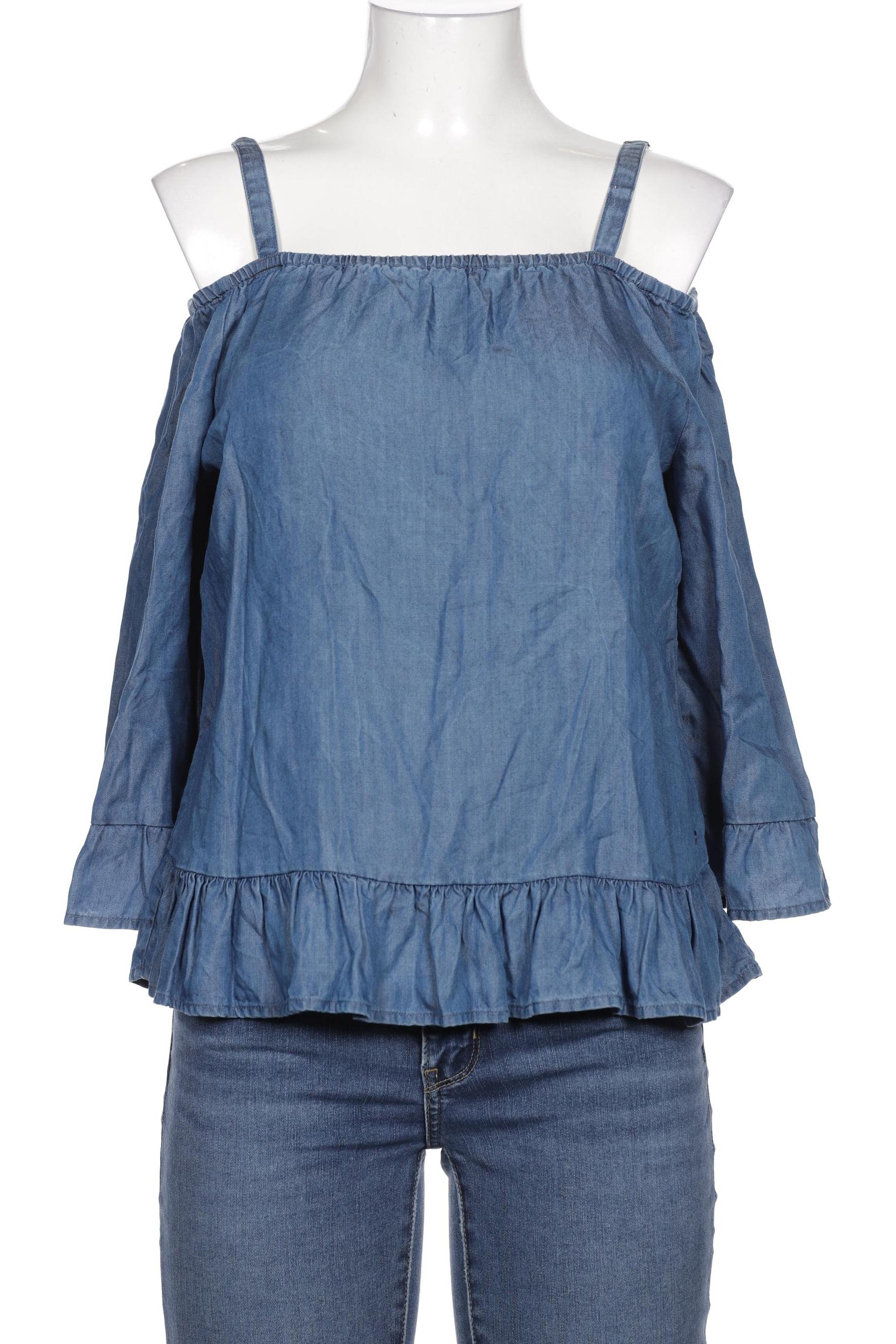

Comma Damen Bluse, blau