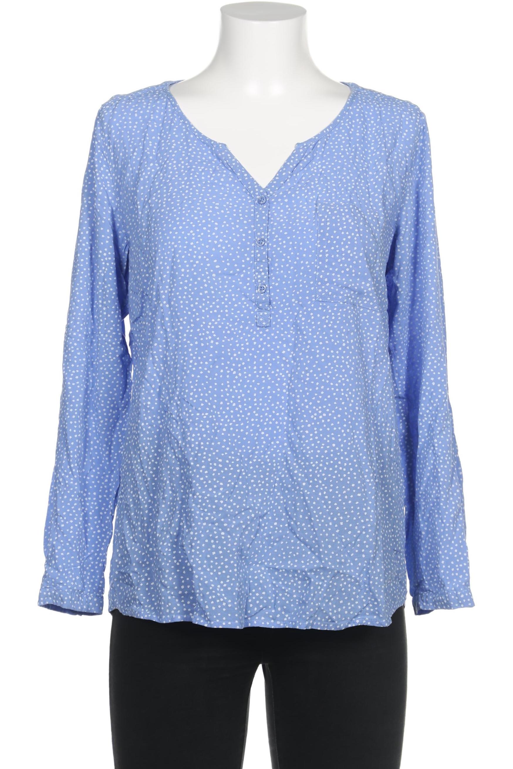 

Comma Damen Bluse, blau, Gr. 40