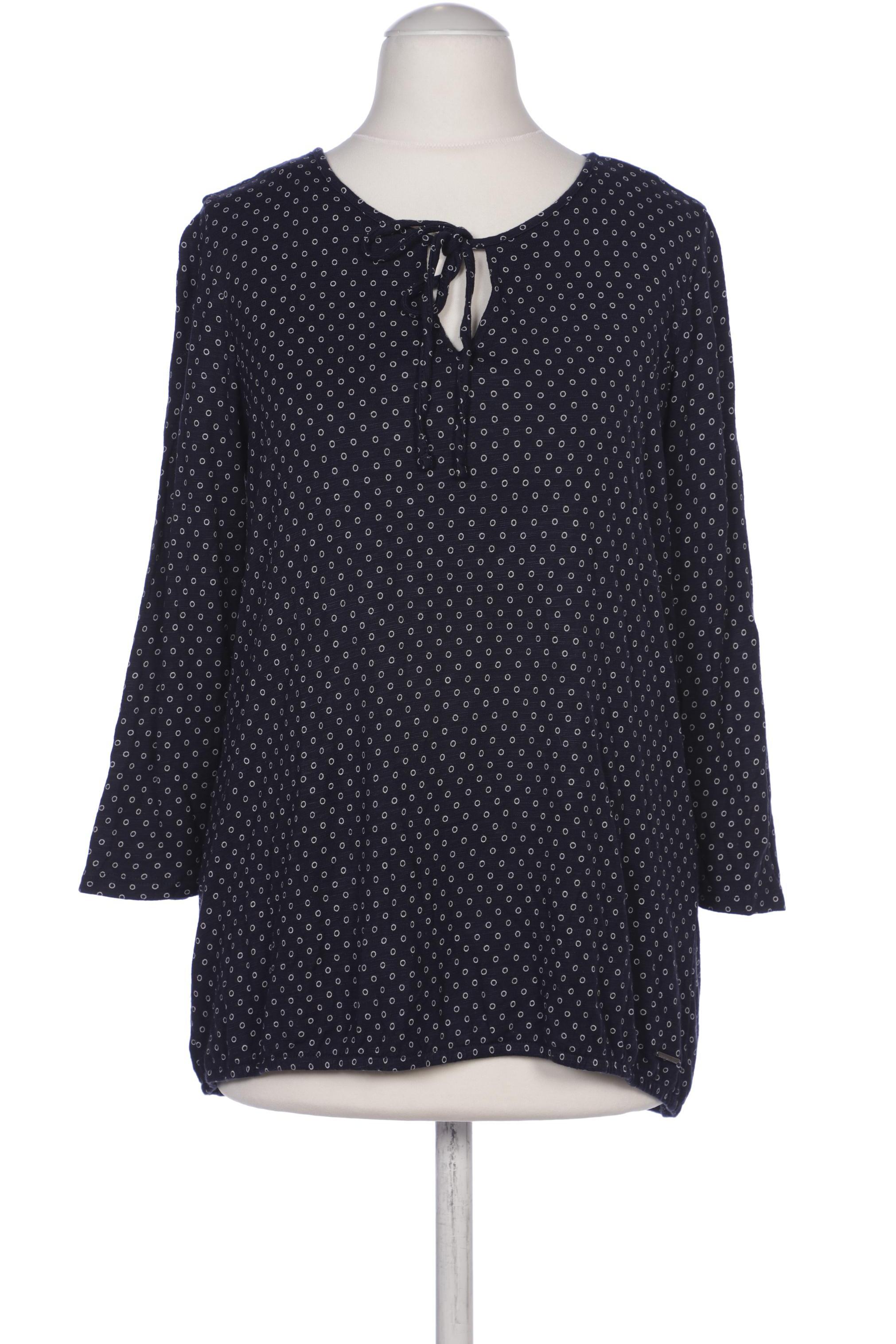 

Comma Damen Bluse, marineblau, Gr. 36