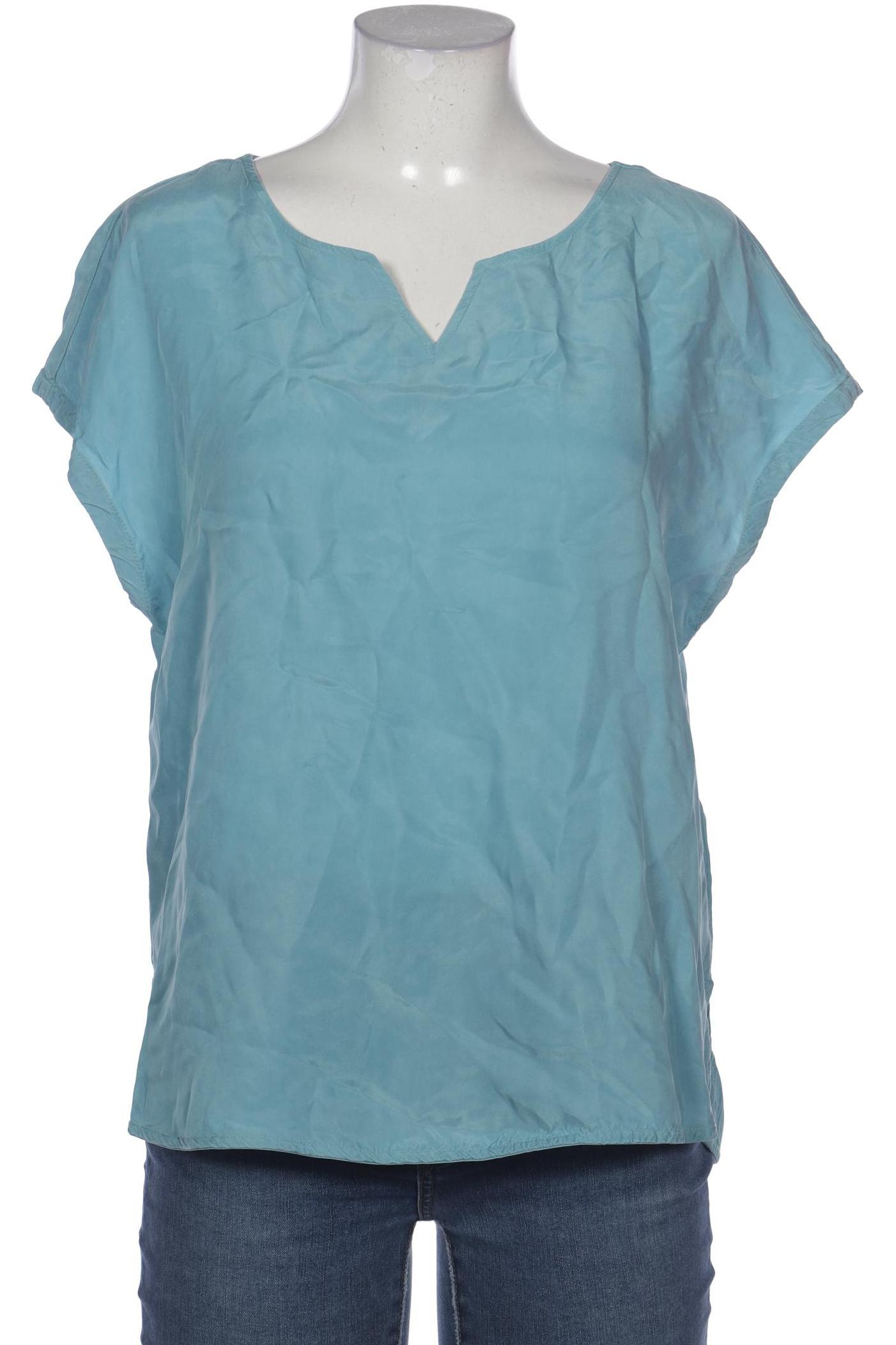 

Comma Damen Bluse, blau, Gr. 40