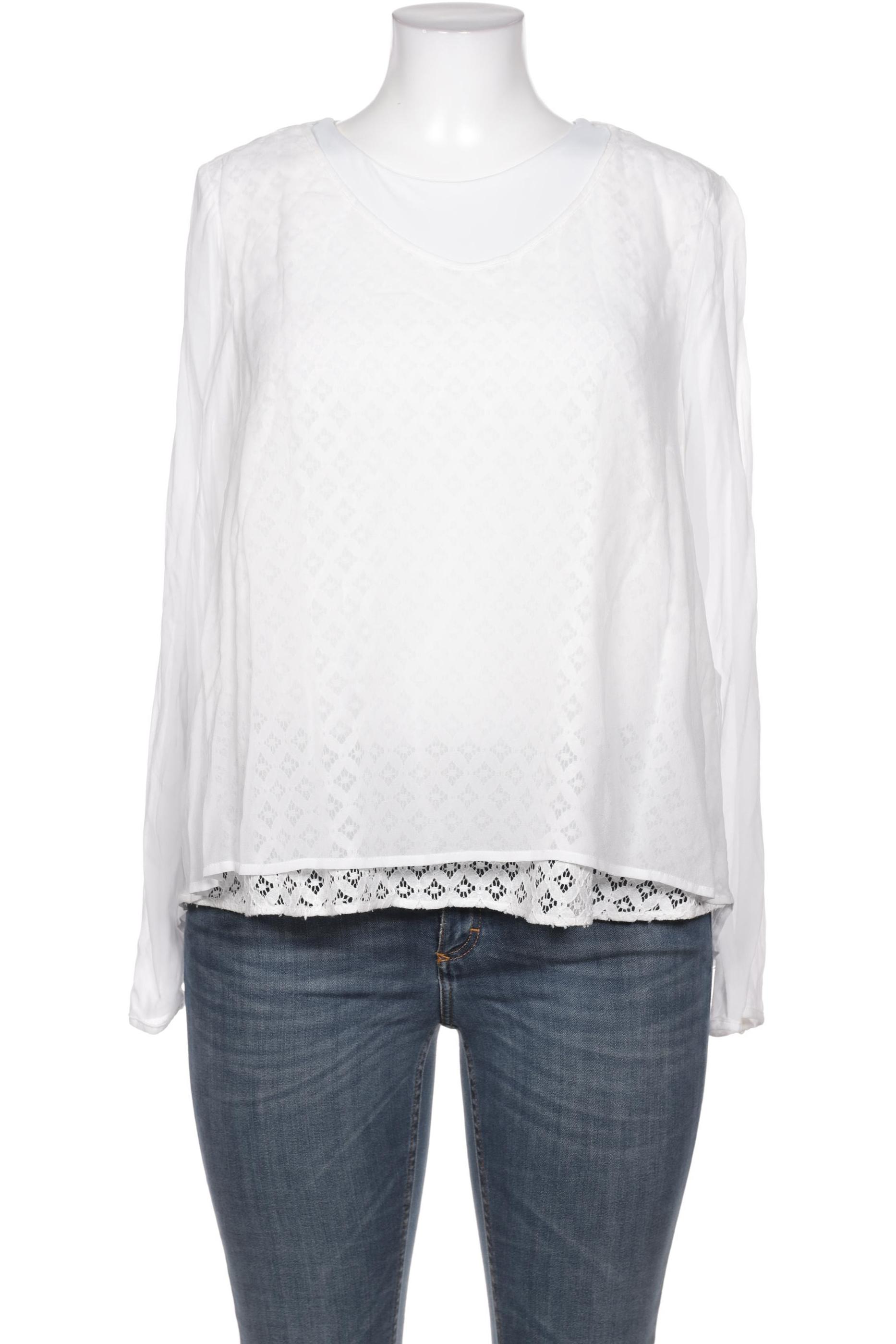 

Comma Damen Bluse, weiß, Gr. 42