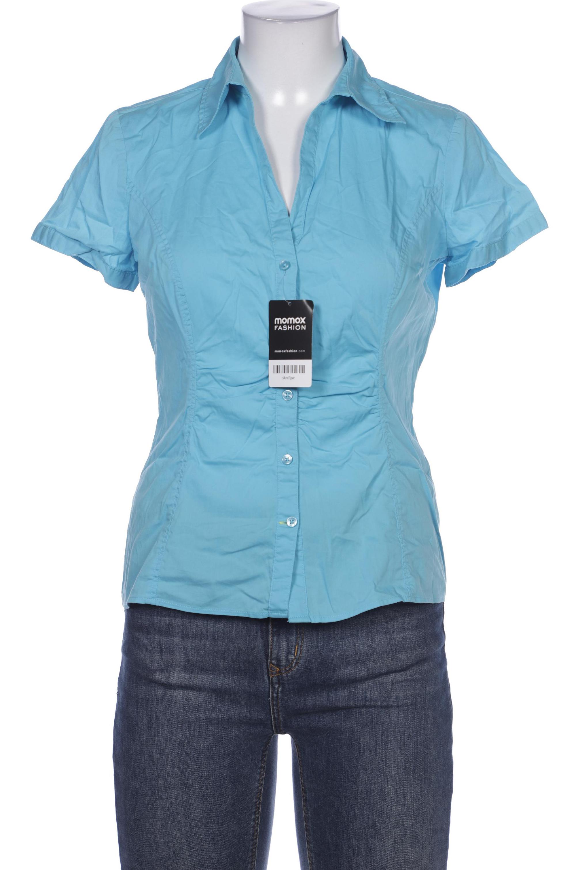 

Comma Damen Bluse, blau, Gr. 38