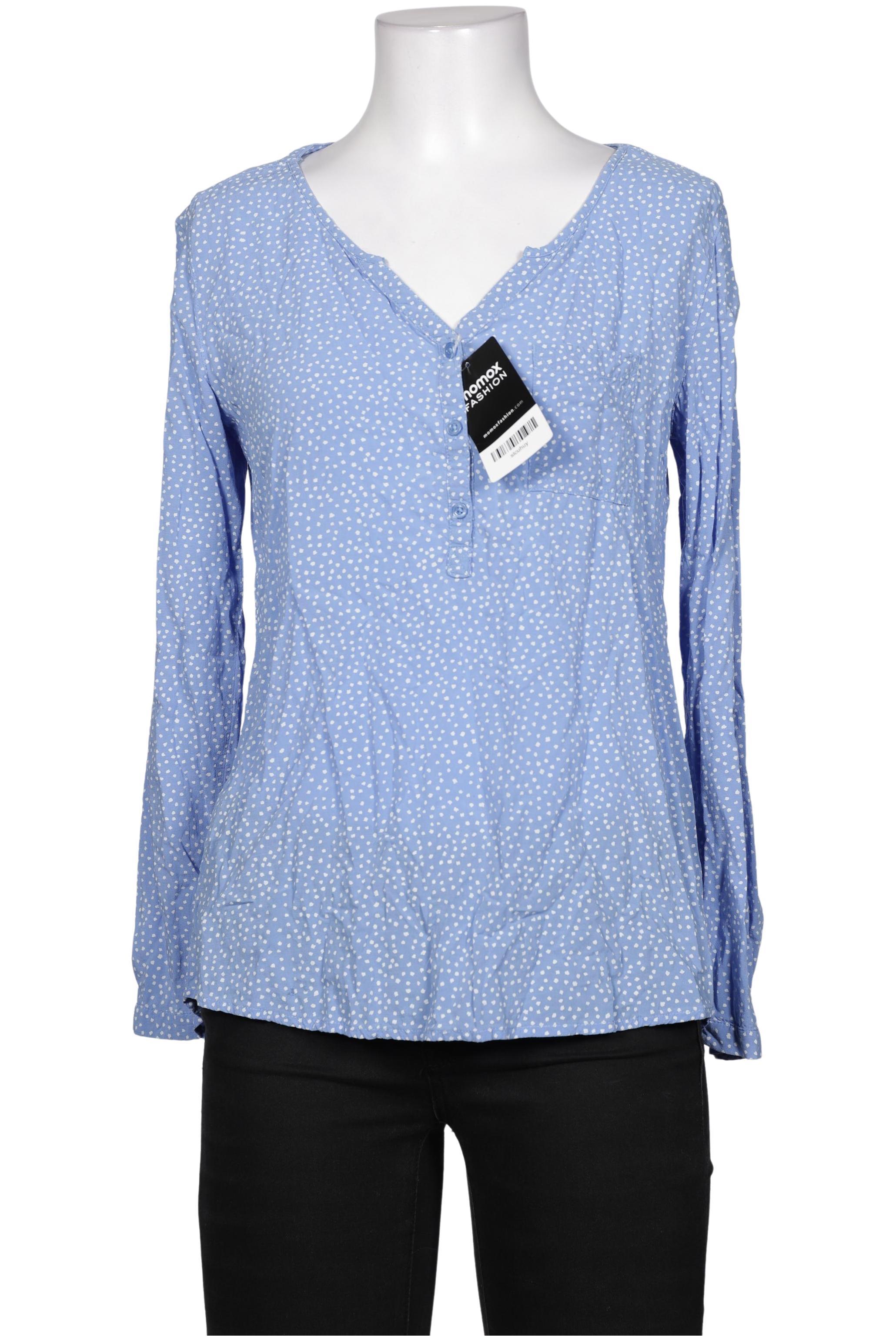 

Comma Damen Bluse, hellblau, Gr. 34