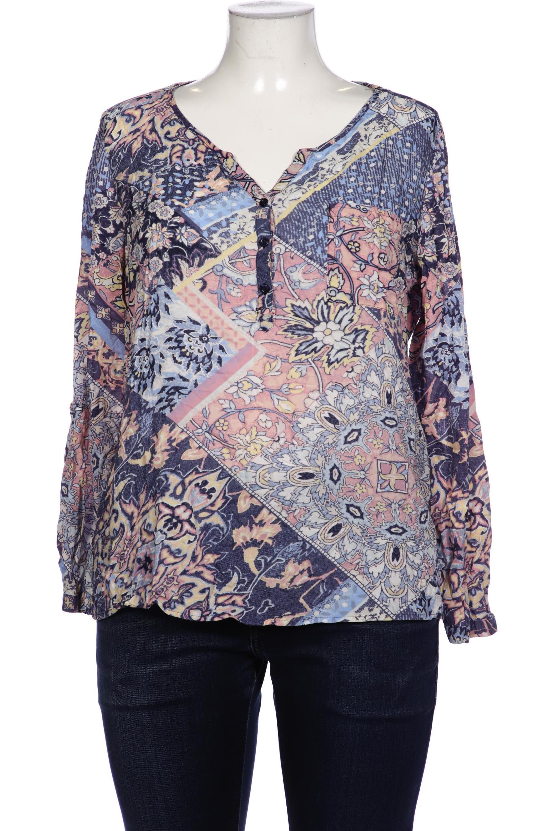 

Comma Damen Bluse, marineblau, Gr. 42
