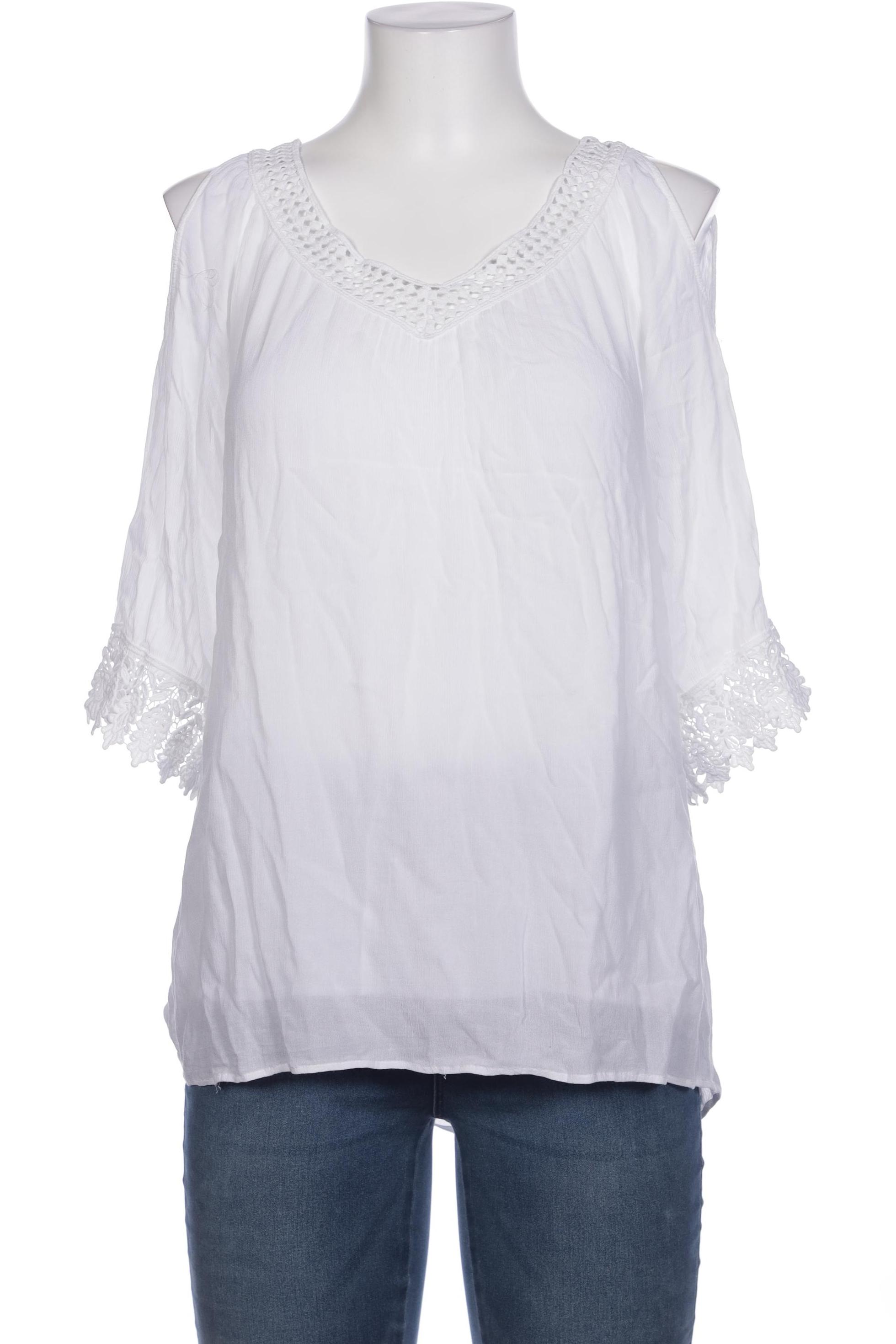 

Comma Damen Bluse, weiß, Gr. 38