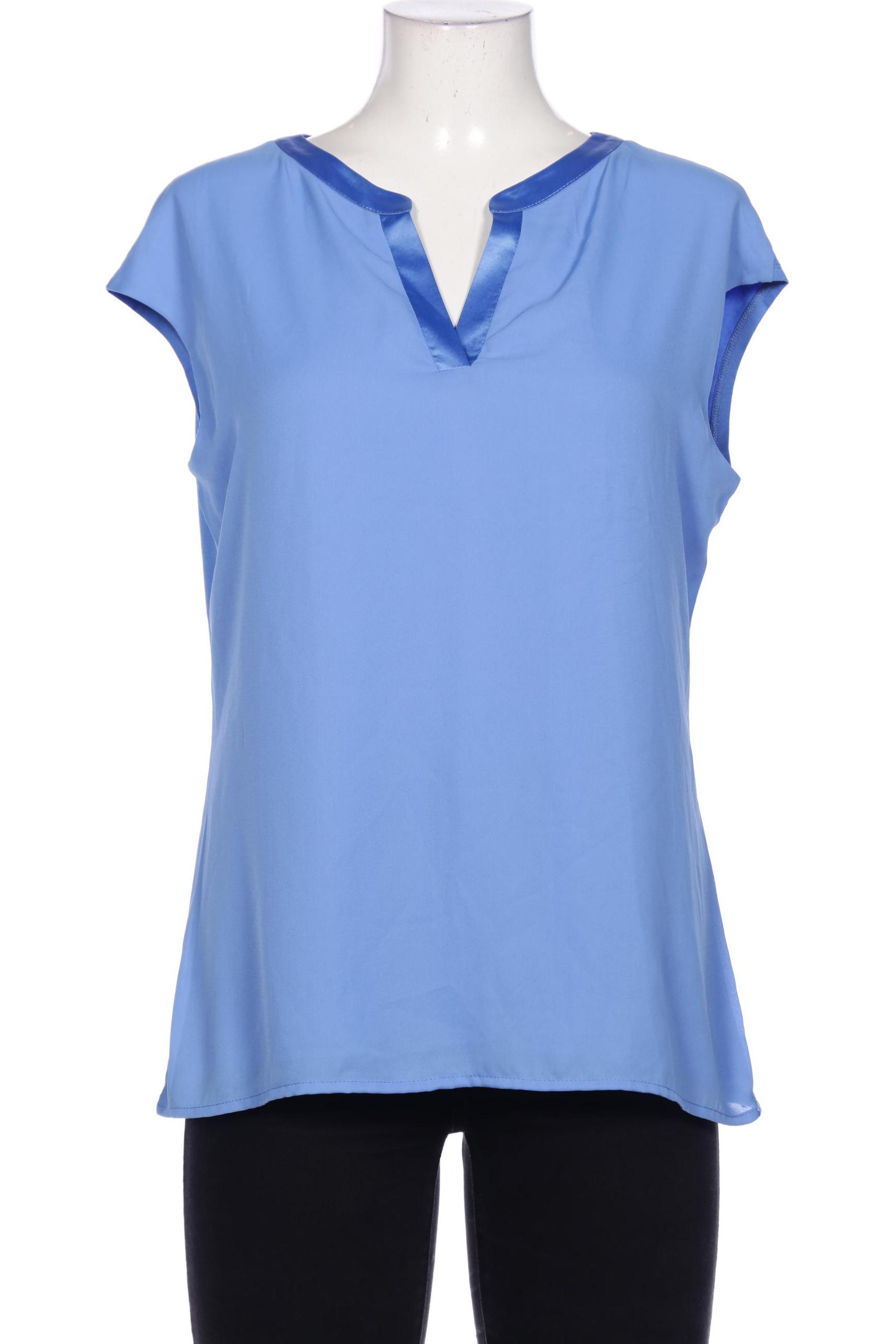 

Comma Damen Bluse, blau, Gr. 40