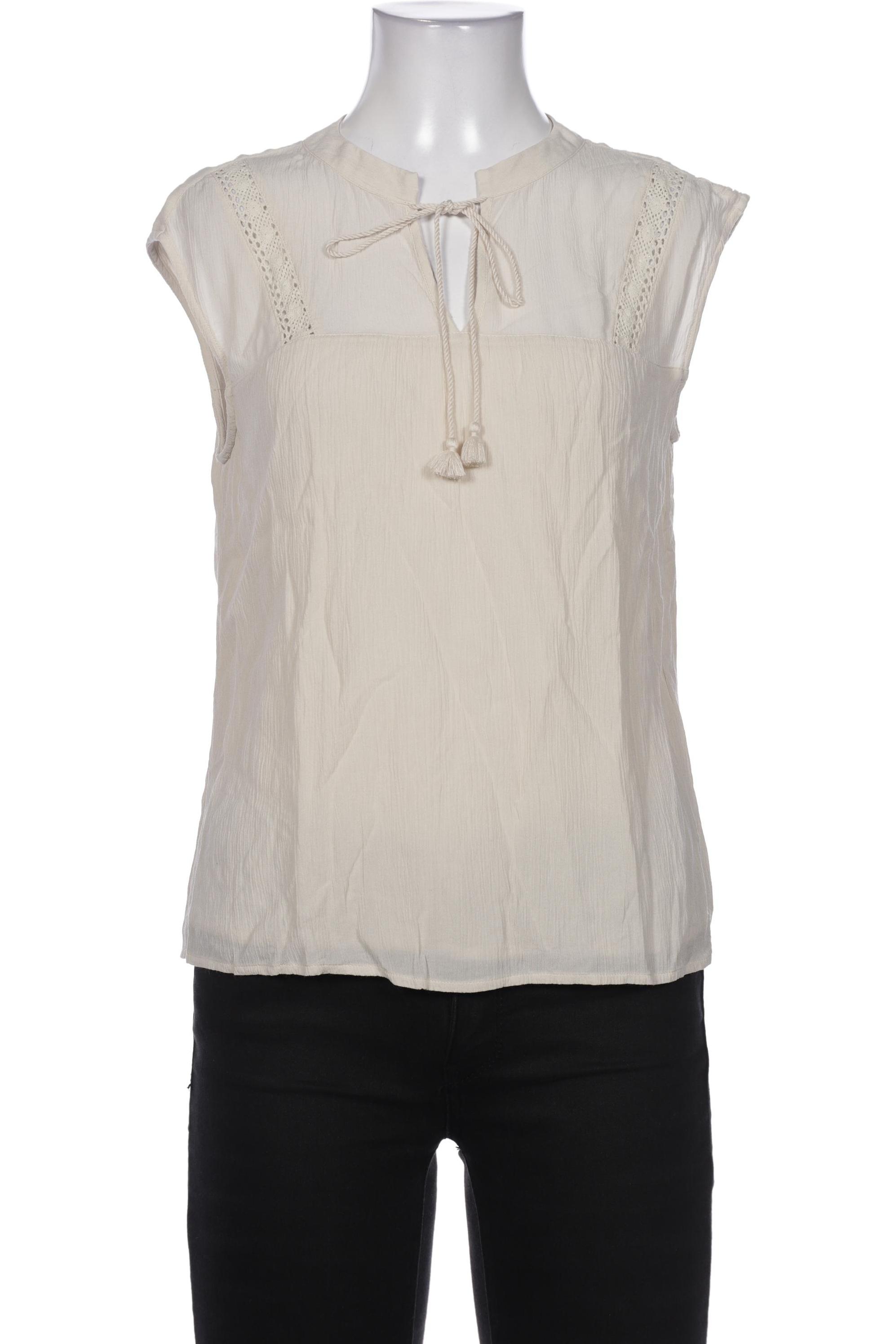 

Comma Damen Bluse, beige, Gr. 36