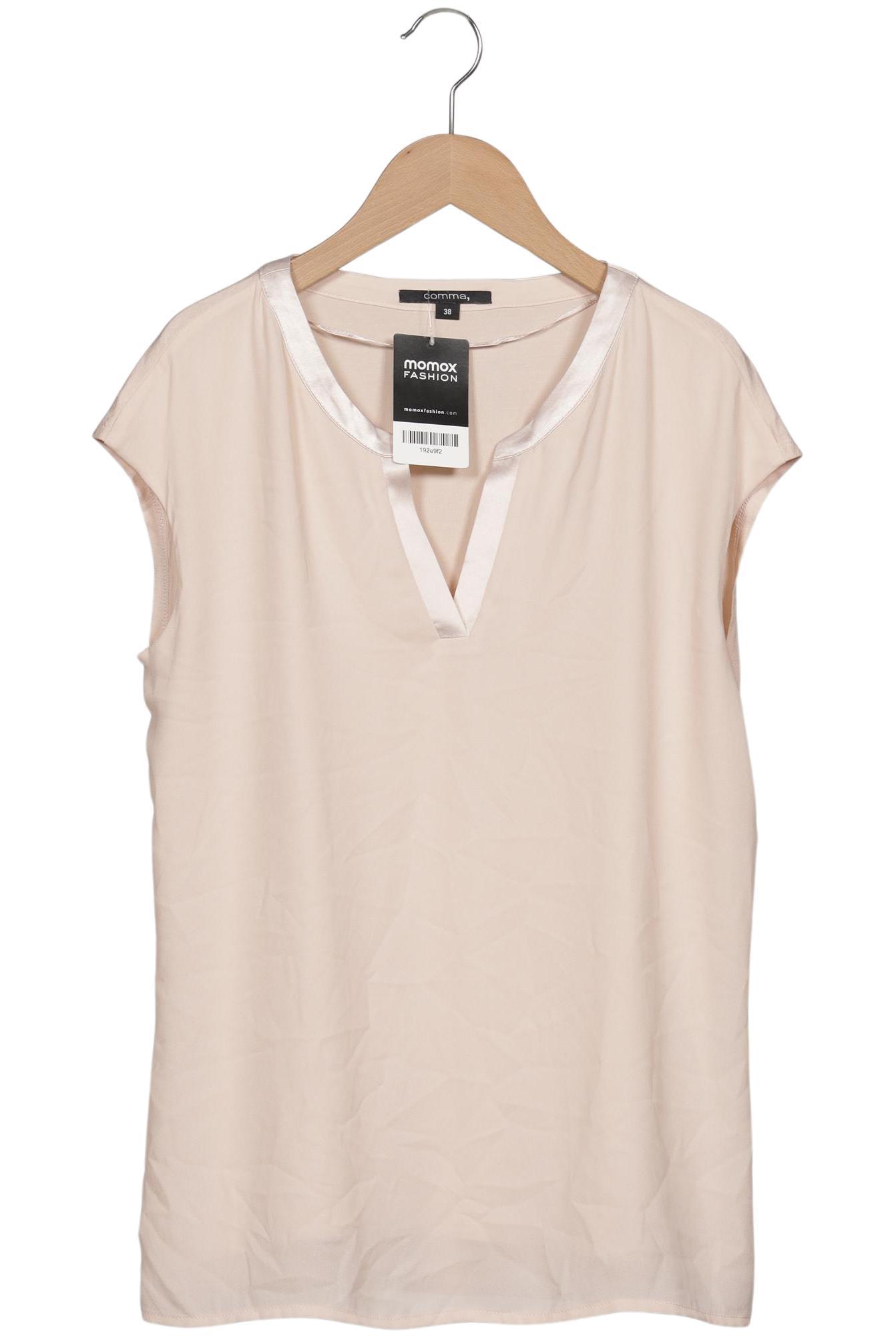 

Comma Damen Bluse, beige, Gr. 38