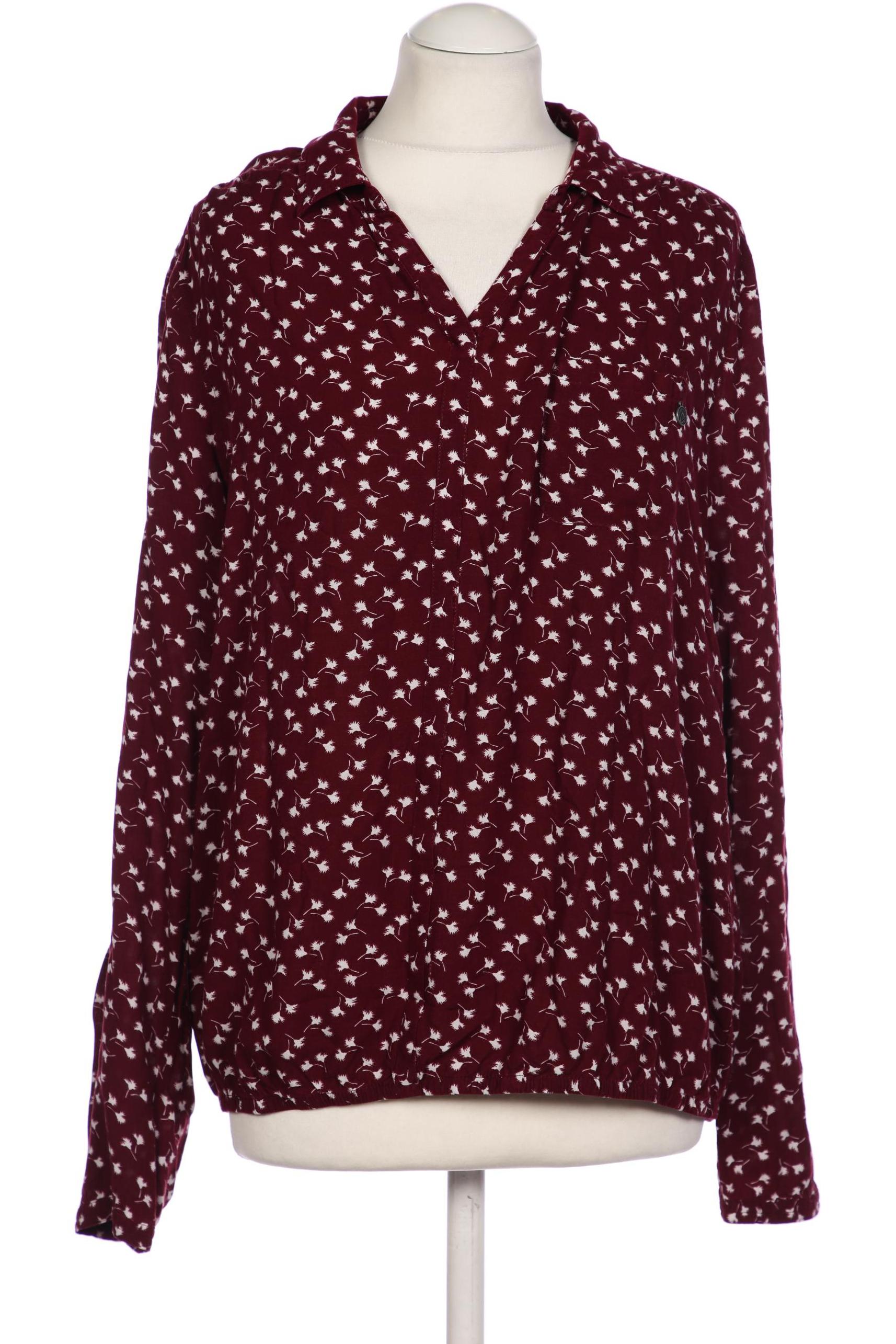

Comma Damen Bluse, bordeaux, Gr. 40