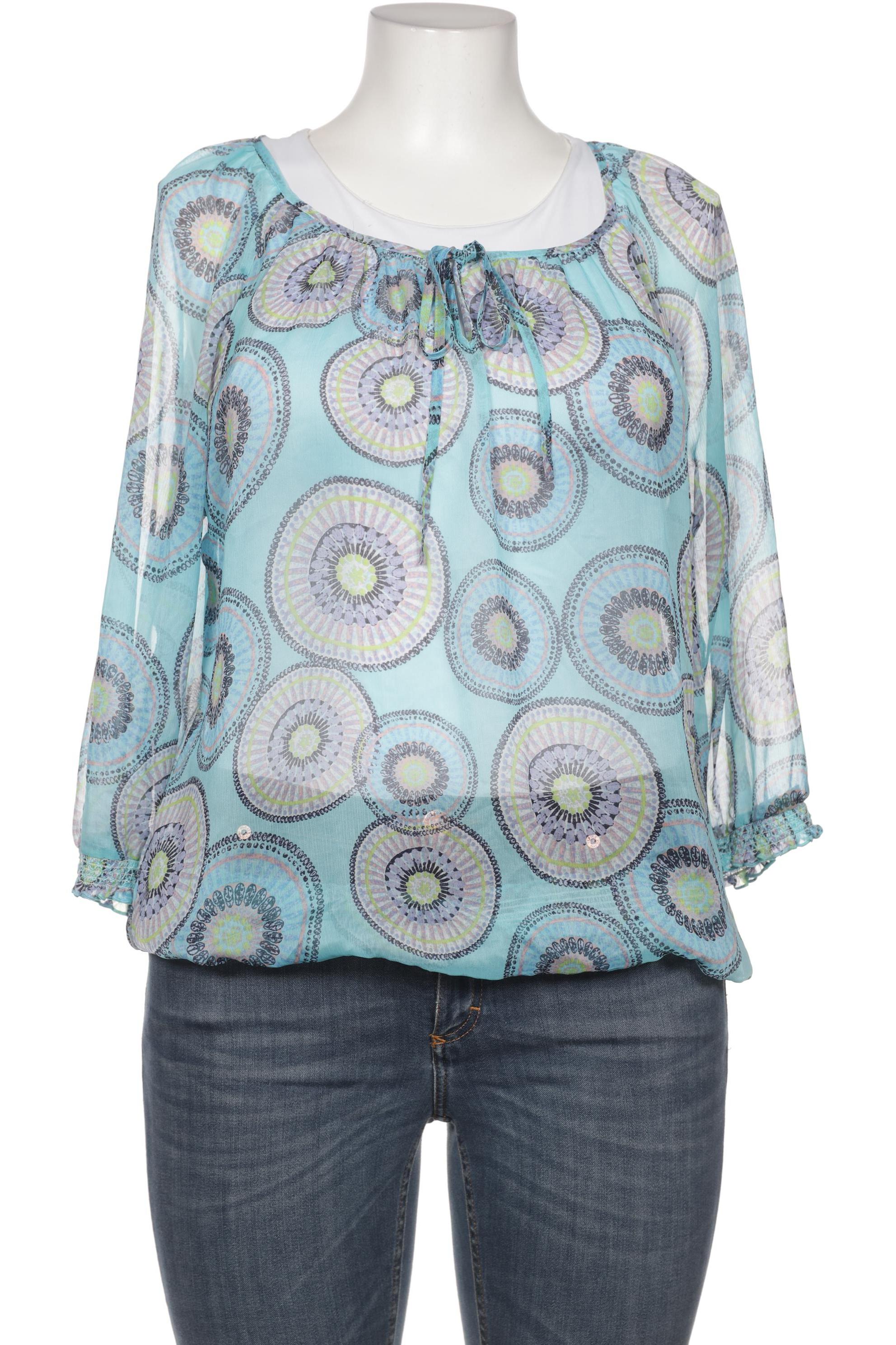 

Comma Damen Bluse, blau, Gr. 44