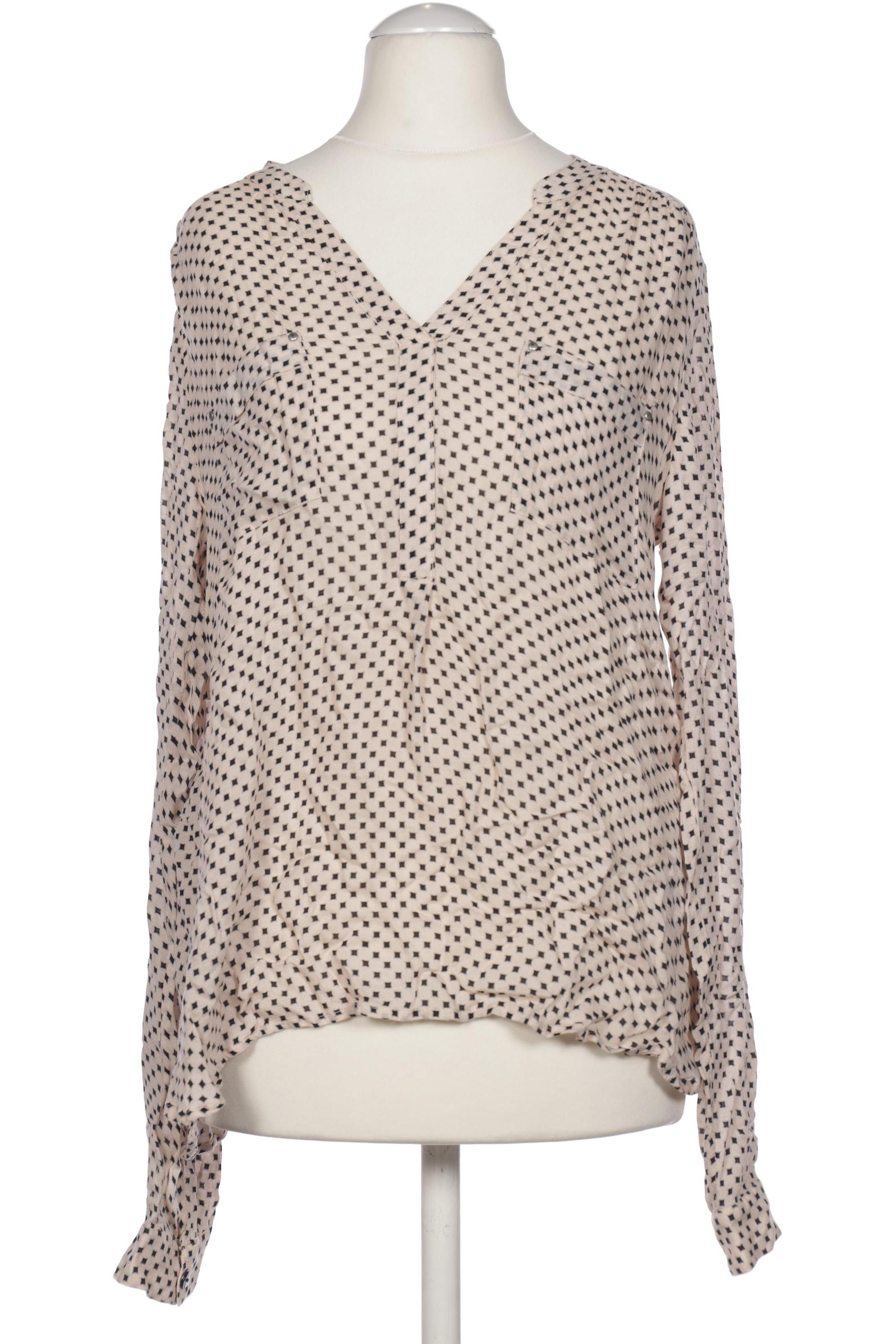 

Comma Damen Bluse, beige, Gr. 34