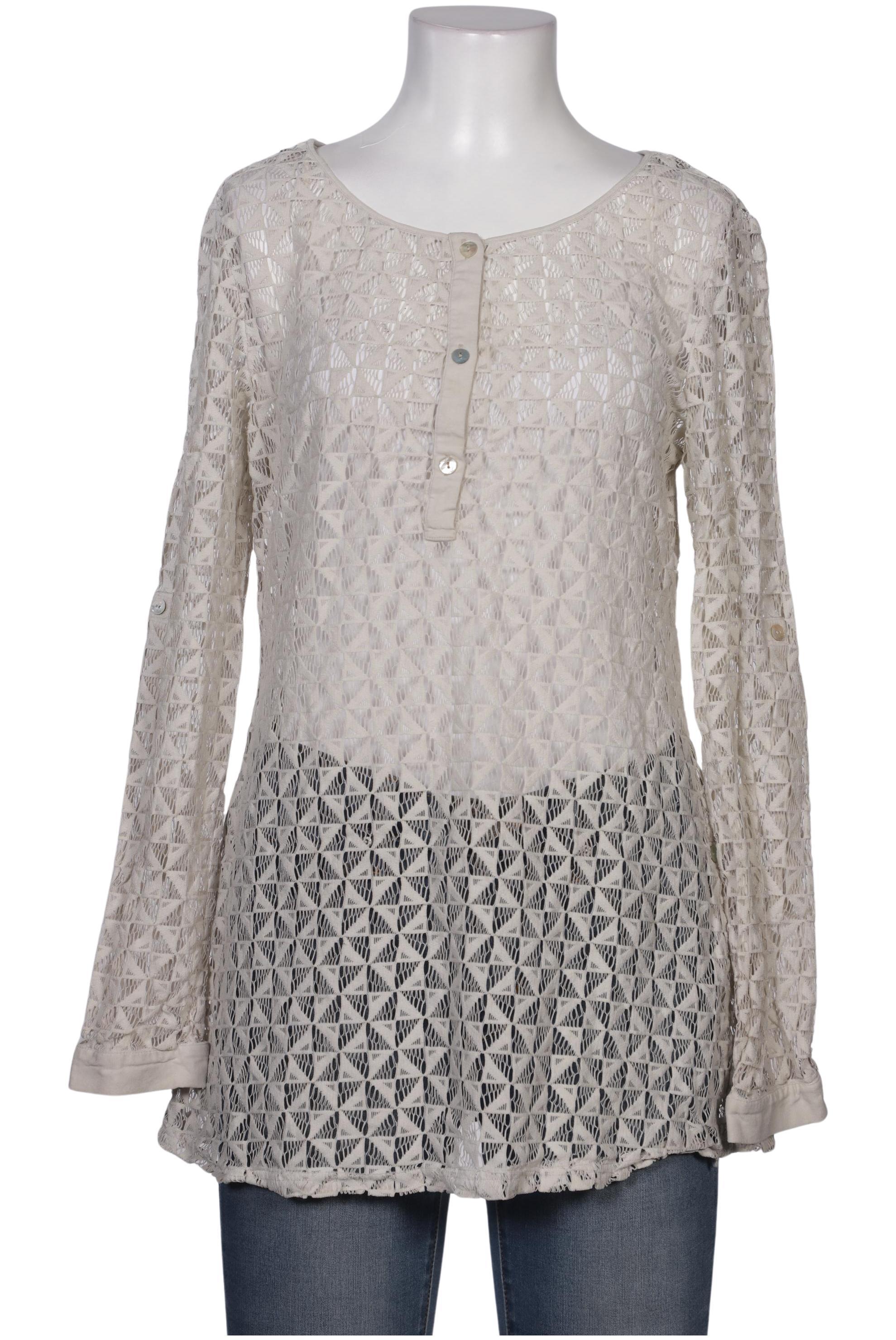 

Comma Damen Bluse, beige, Gr. 38