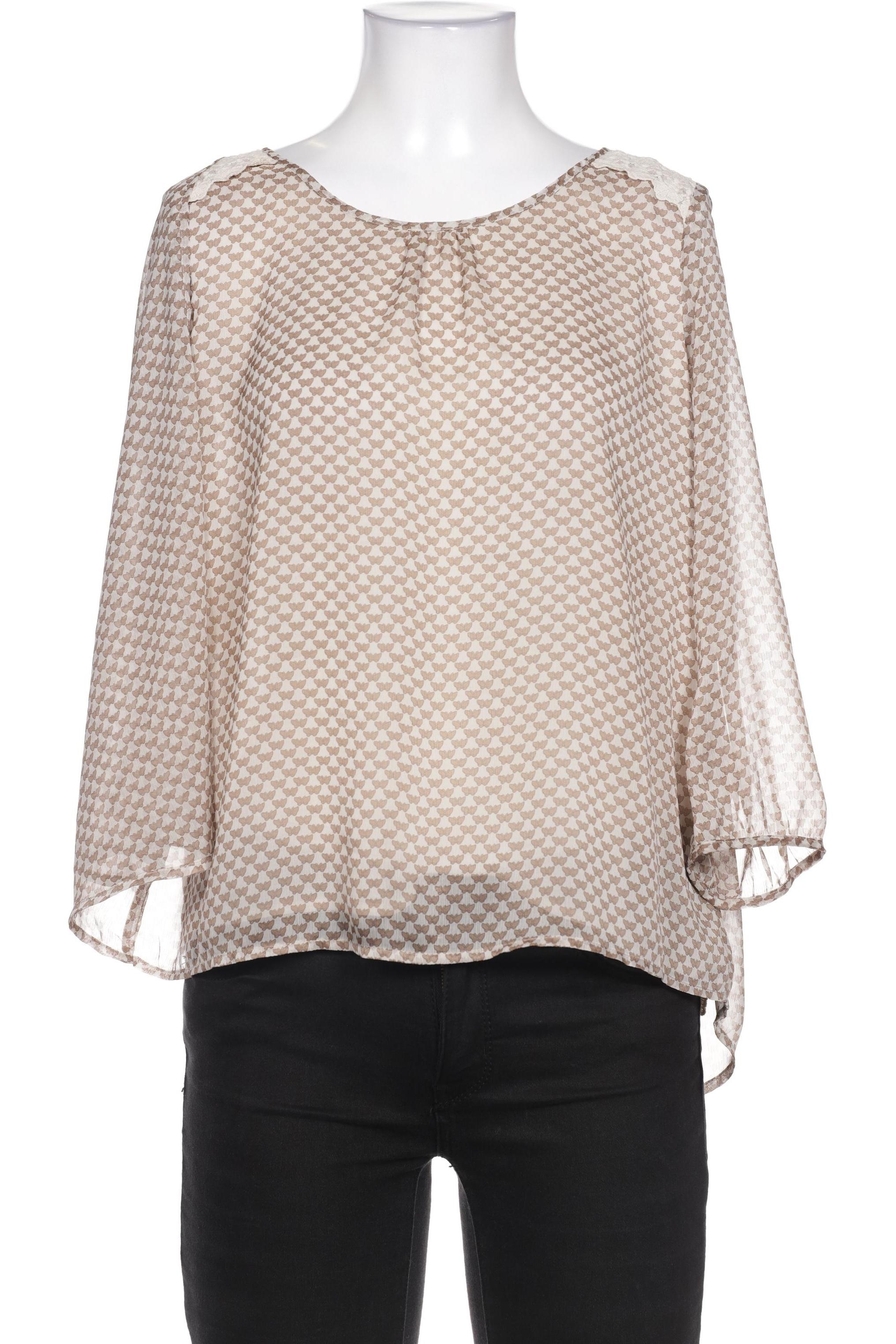 

Comma Damen Bluse, beige, Gr. 38
