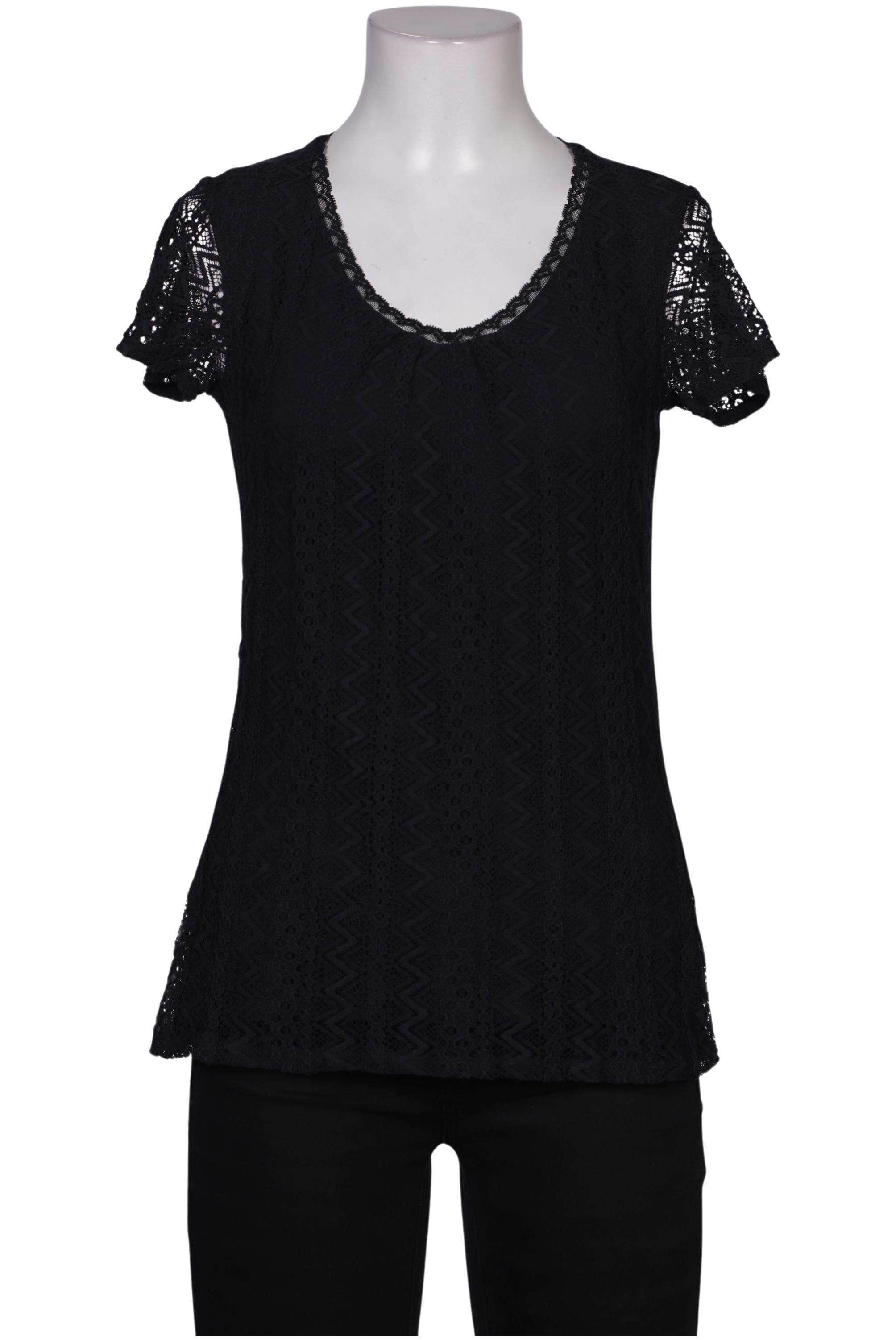 

Comma Damen Bluse, marineblau, Gr. 32