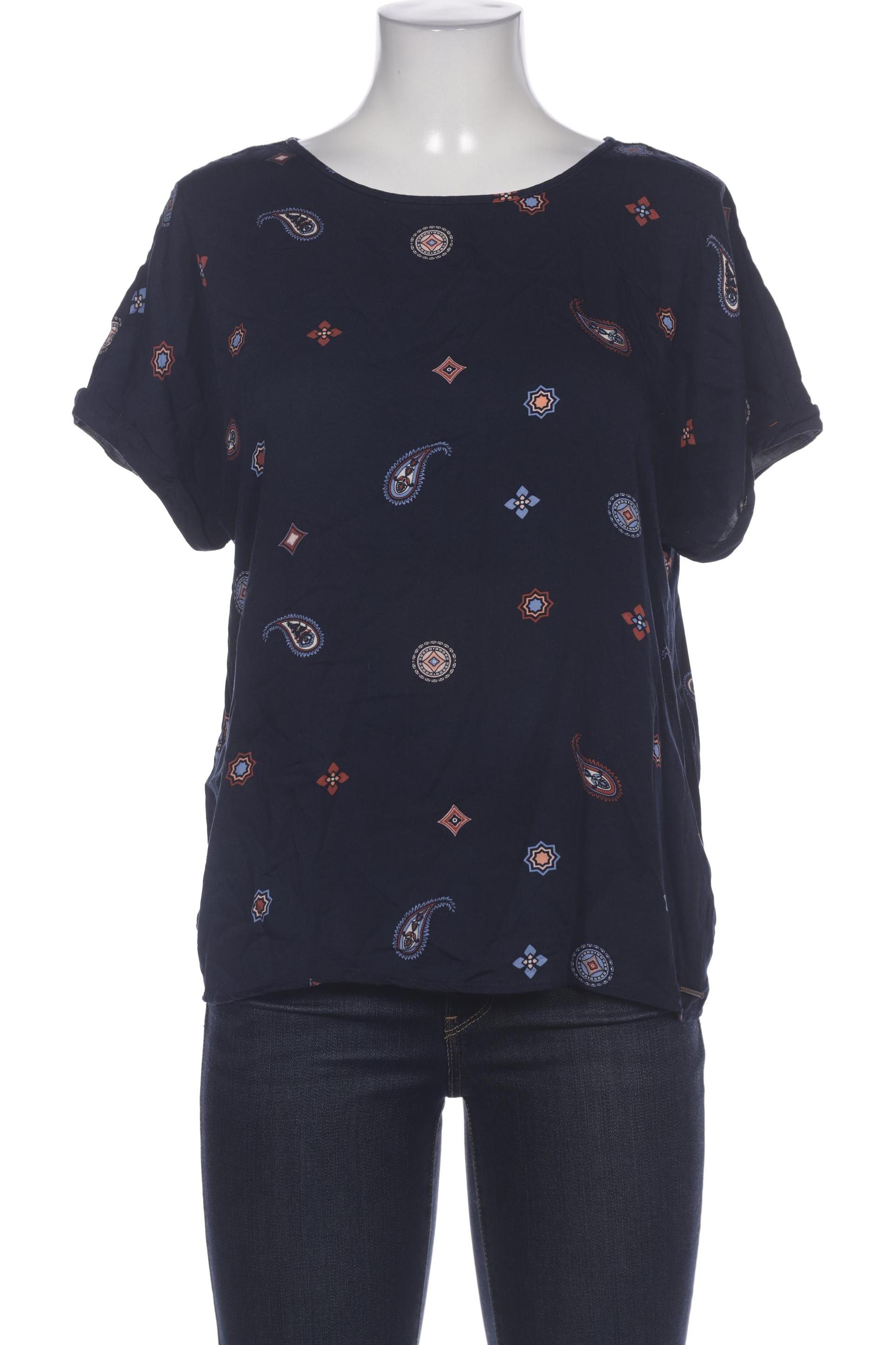 

Comma Damen Bluse, marineblau, Gr. 38