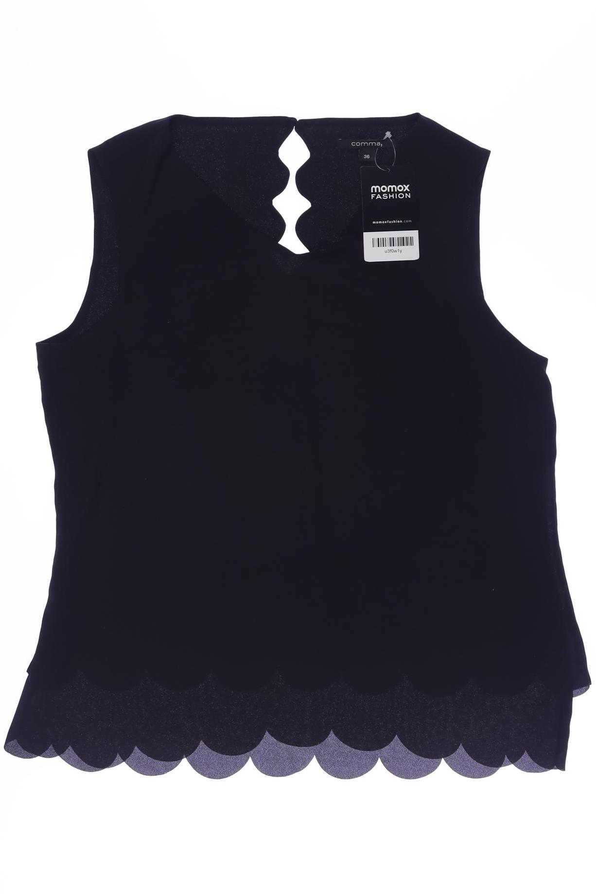 

Comma Damen Bluse, schwarz, Gr. 36