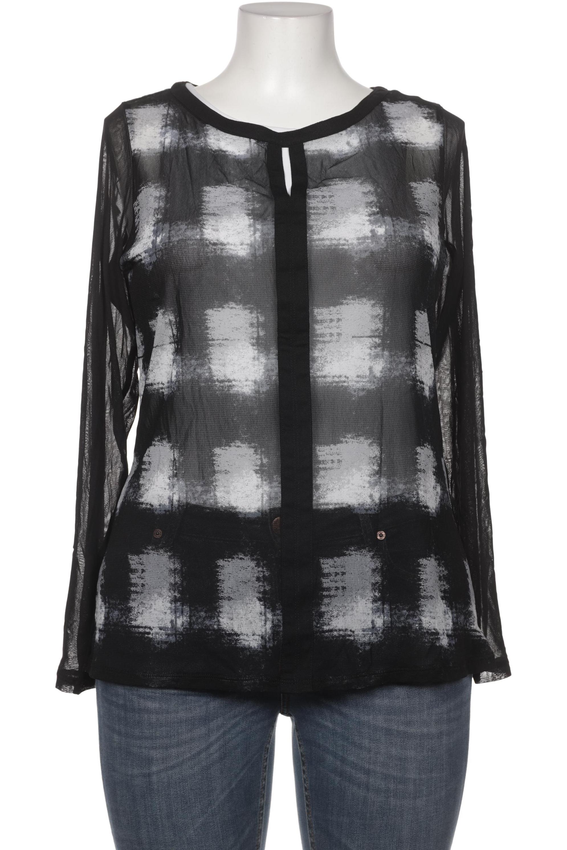 

Comma Damen Bluse, schwarz, Gr. 46